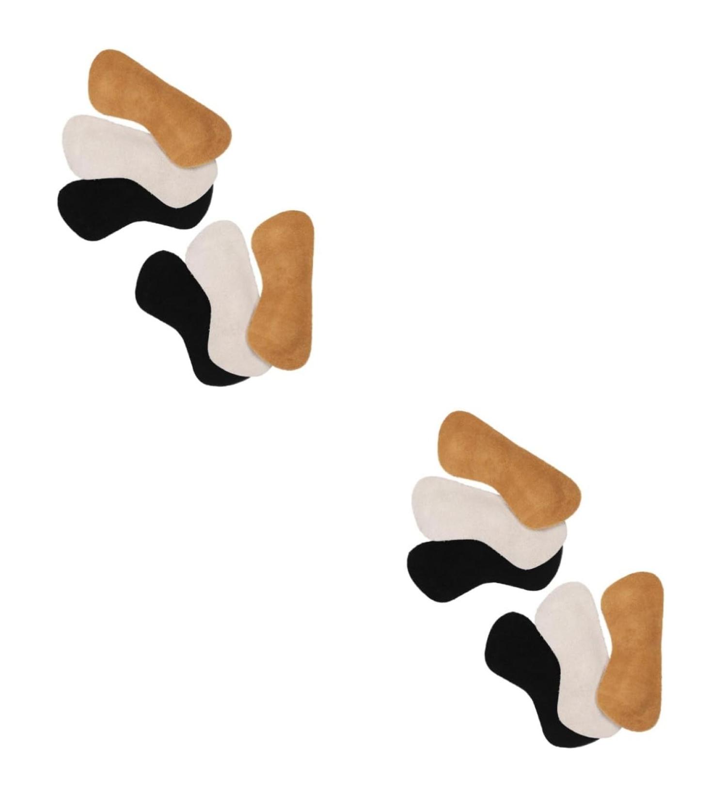 FOMIYES 6 Pairs High Heel Grips - Cushioned Self-Adhesive Pads for Women & Men - Leather Shoe Filler & Inserts for Perfect Fit - Buy Online on GoSupps.com