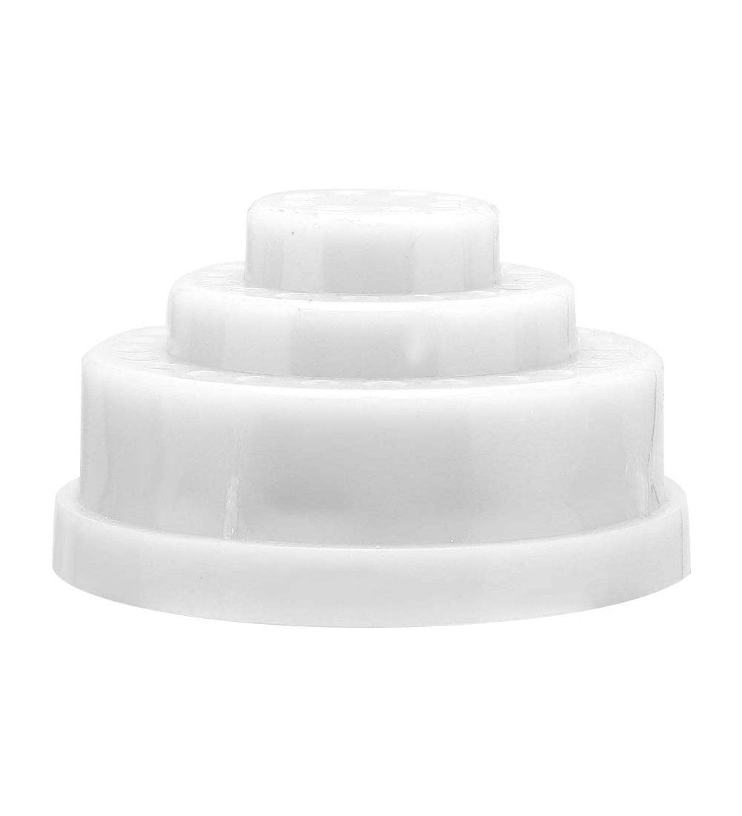 Easy to Carry Nail Drill Display Case - White Nail Drill Organizer for Salon & Home Use - Buy Online on GoSupps.com