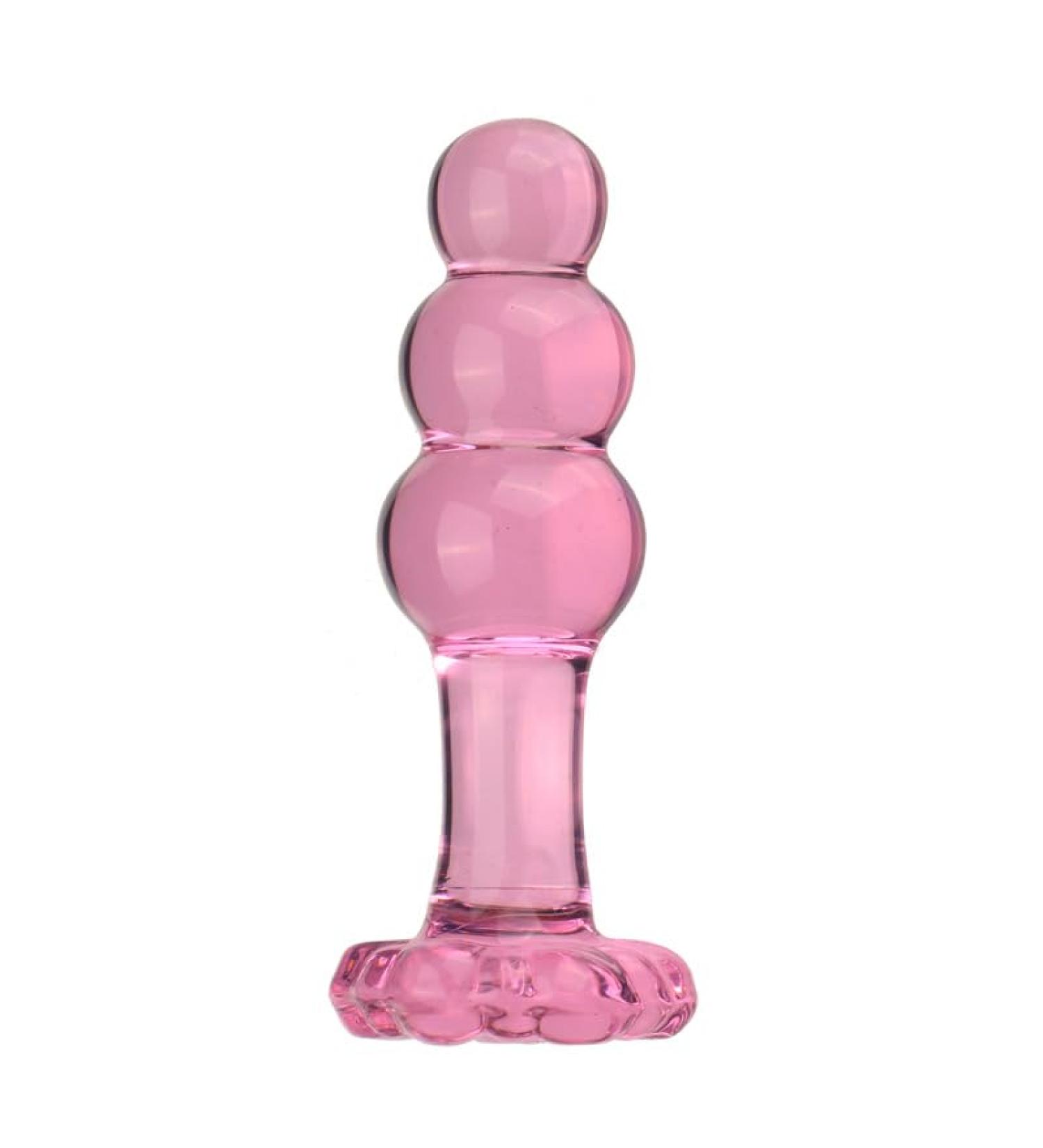 Pink Rose Glass Three Bead Glass Toy weyun - Buy Online on GoSupps.com
