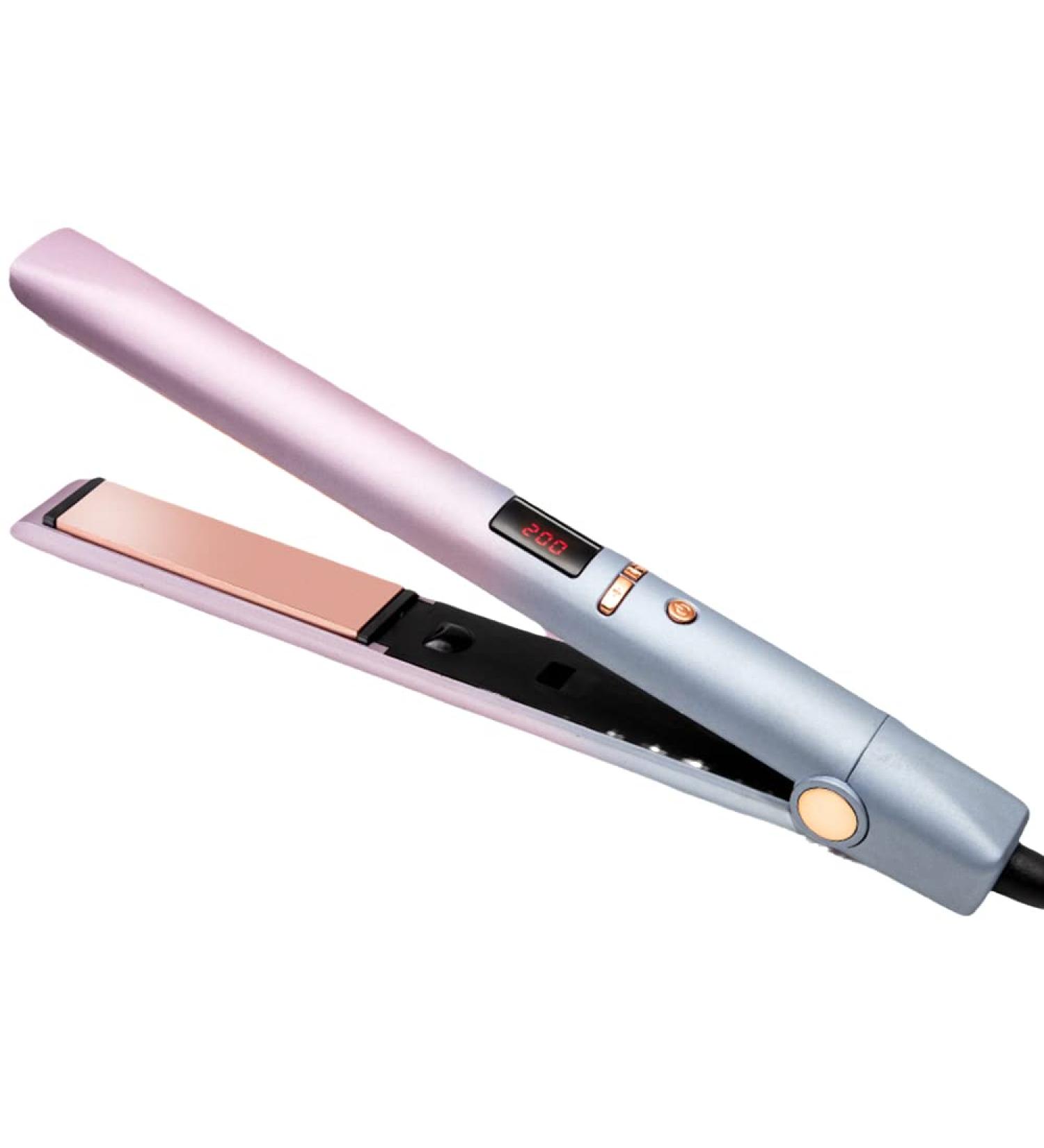 Buy Mini Hair Curler - Professional Negative Ion Ceramic Curling Iron | Portable 3D Waver with LCD Display | International Shipping - Buy Online on GoSupps.com