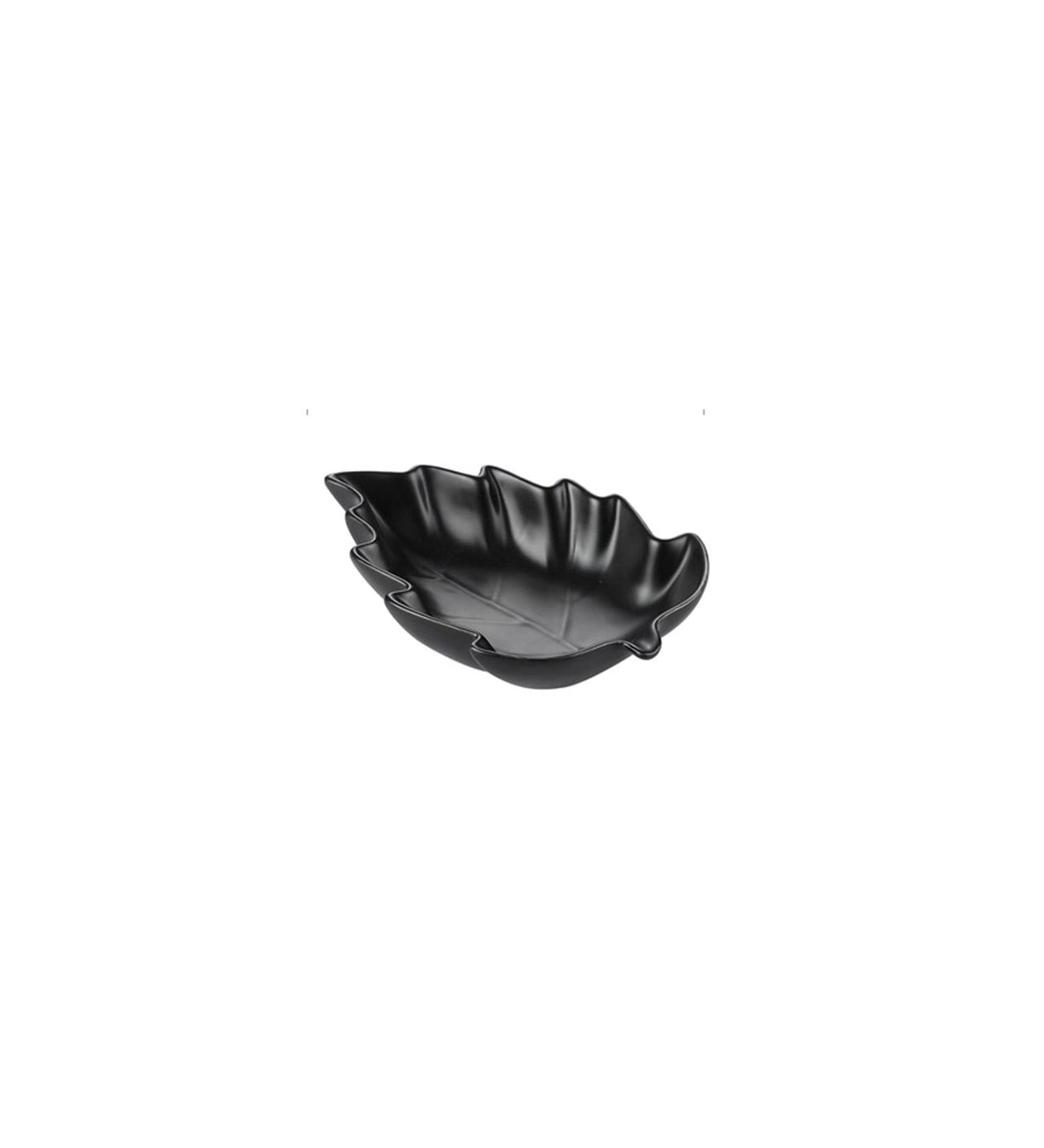 Fruit TrayCeramic Leaf-Shaped Western Plate Kitchen Tableware Irregular Dessert Plate Household Fruit Storage Plate Kitchenware (Color : Black) - Buy Online on GoSupps.com