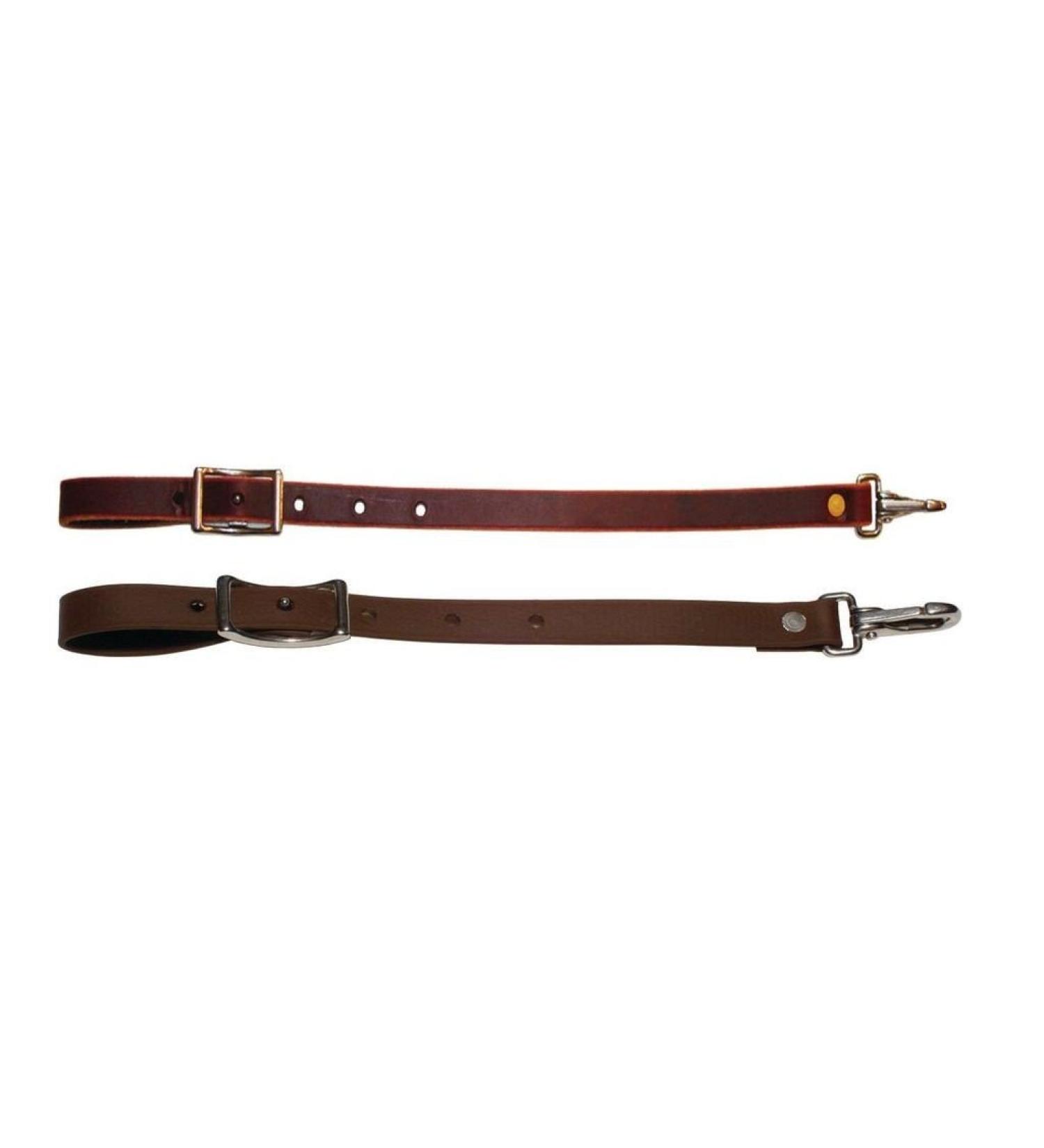 NRS-BCS biothane Connector Strap Brown