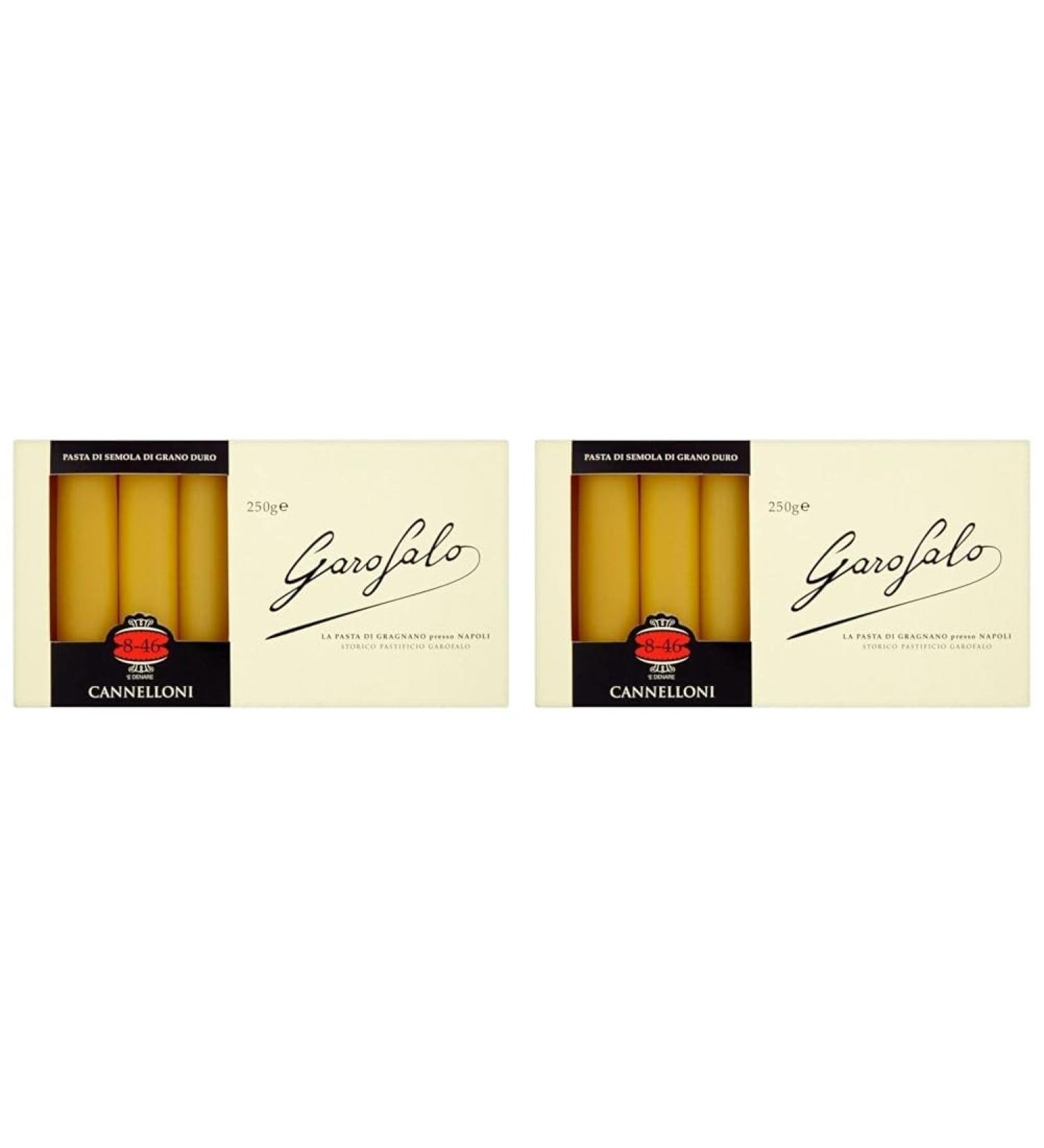 Garofalo Cannelloni Dry Pasta Tubes 250g (Pack of 2) - Buy Online on GoSupps.com