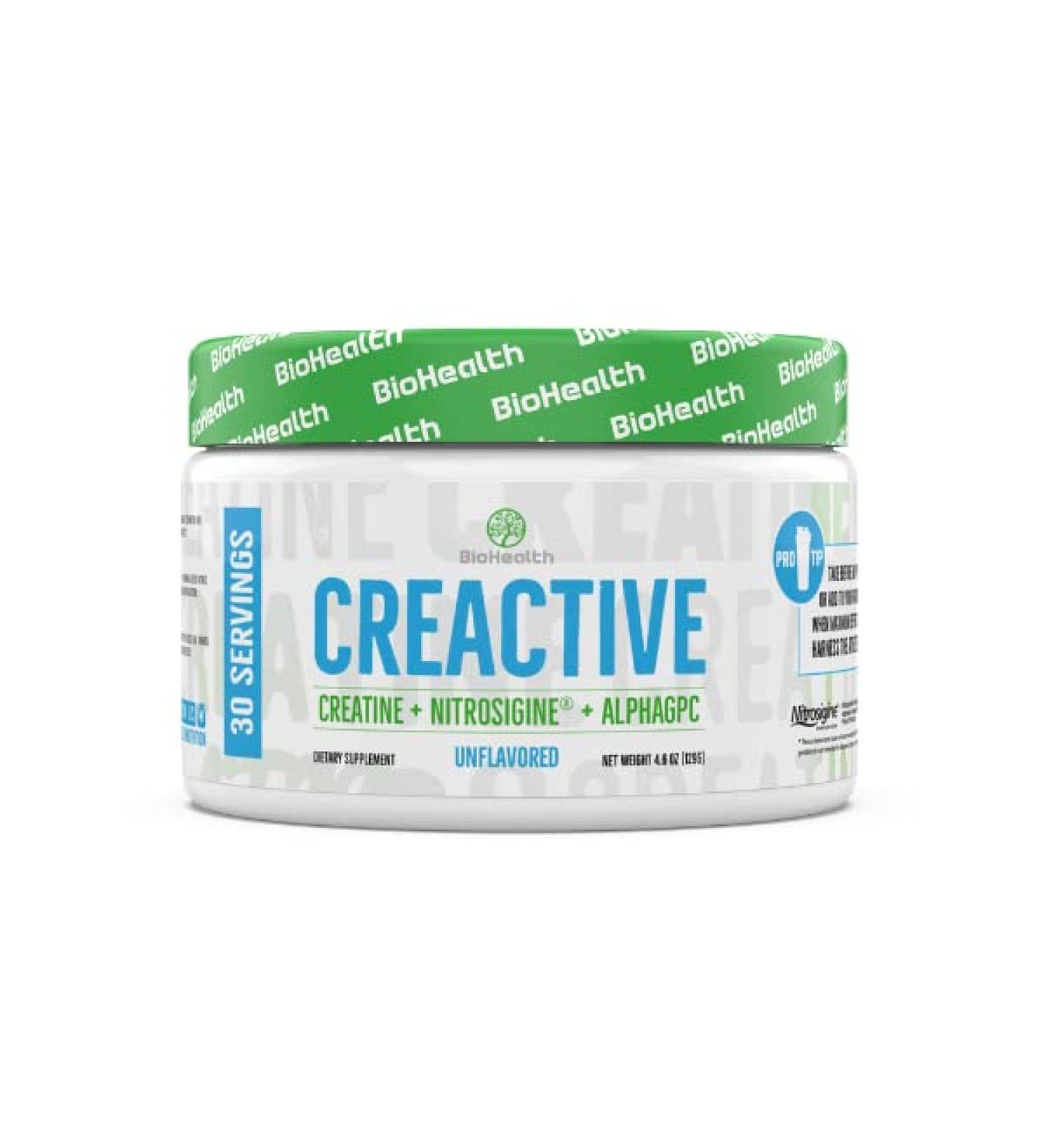 CreActive Creatine HCL + Nootropic & Nitric Oxide - Boost Muscle Performance & Cognitive Function (Strawberry Twist) | International Shipping Available - Buy Online on GoSupps.com