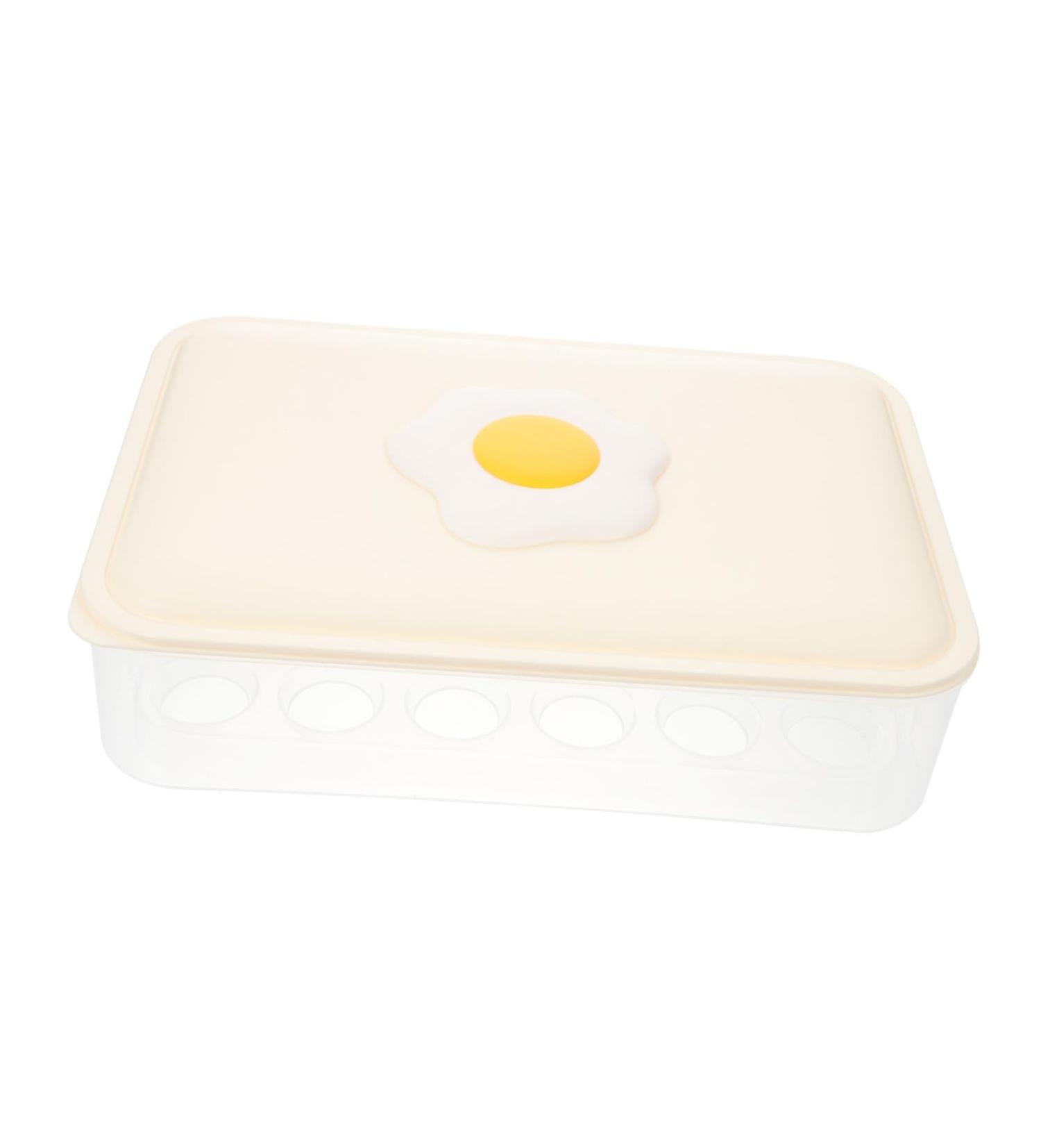 Zerodeko 1pc 24 Egg Storage Box Eggs Egg Container Egg Dispenser Refrigerator Egg Storage Case Food Egg Plate - Buy Online on GoSupps.com