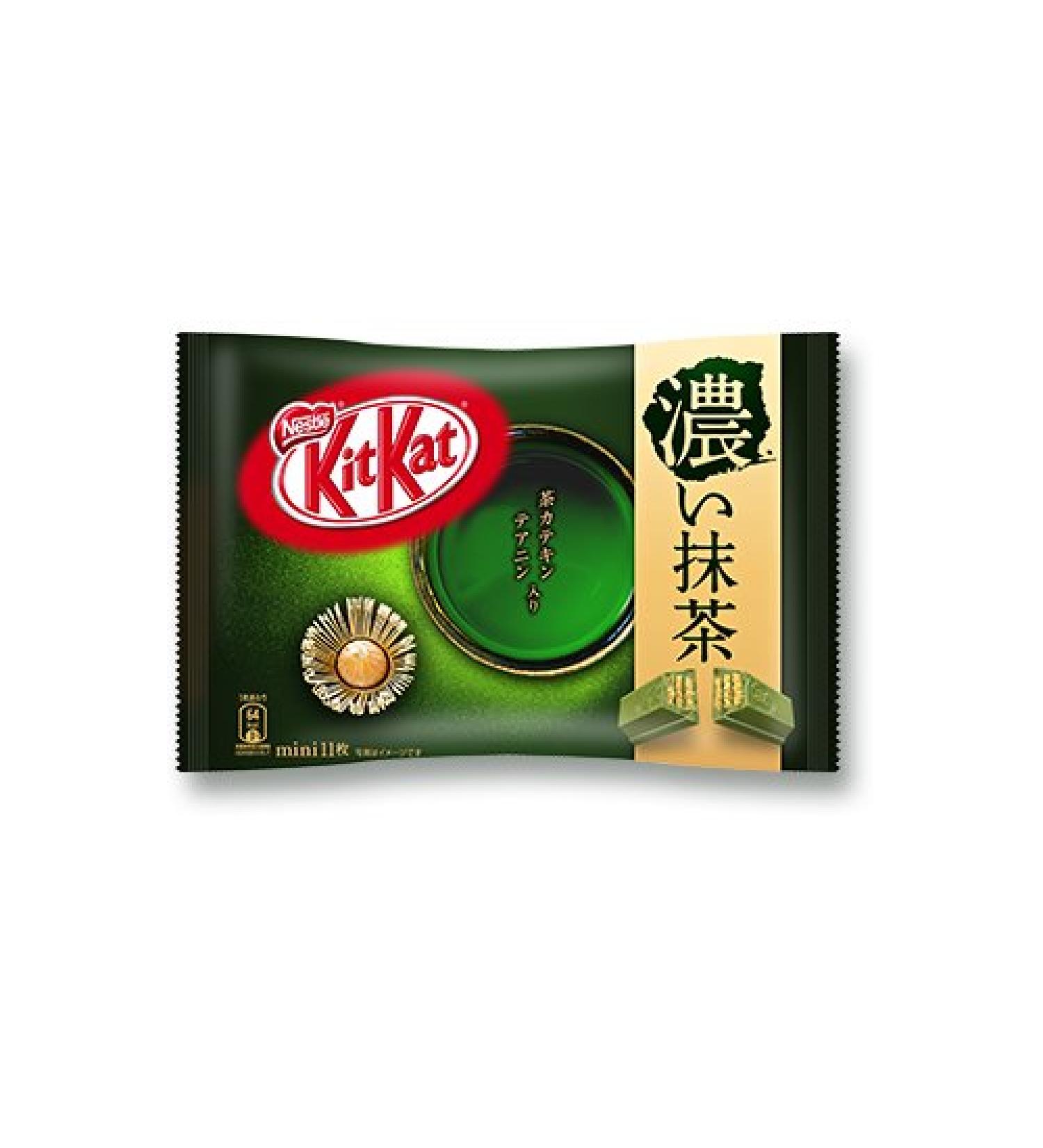 TOKYO MATCHA SELECTION - Limited season KitKat Mini Strong Double-Matcha green tea flavor 11 packages - Japan Import Standard ship by SAL: NO Tracking & Insurance  - Buy Online on GoSupps.com