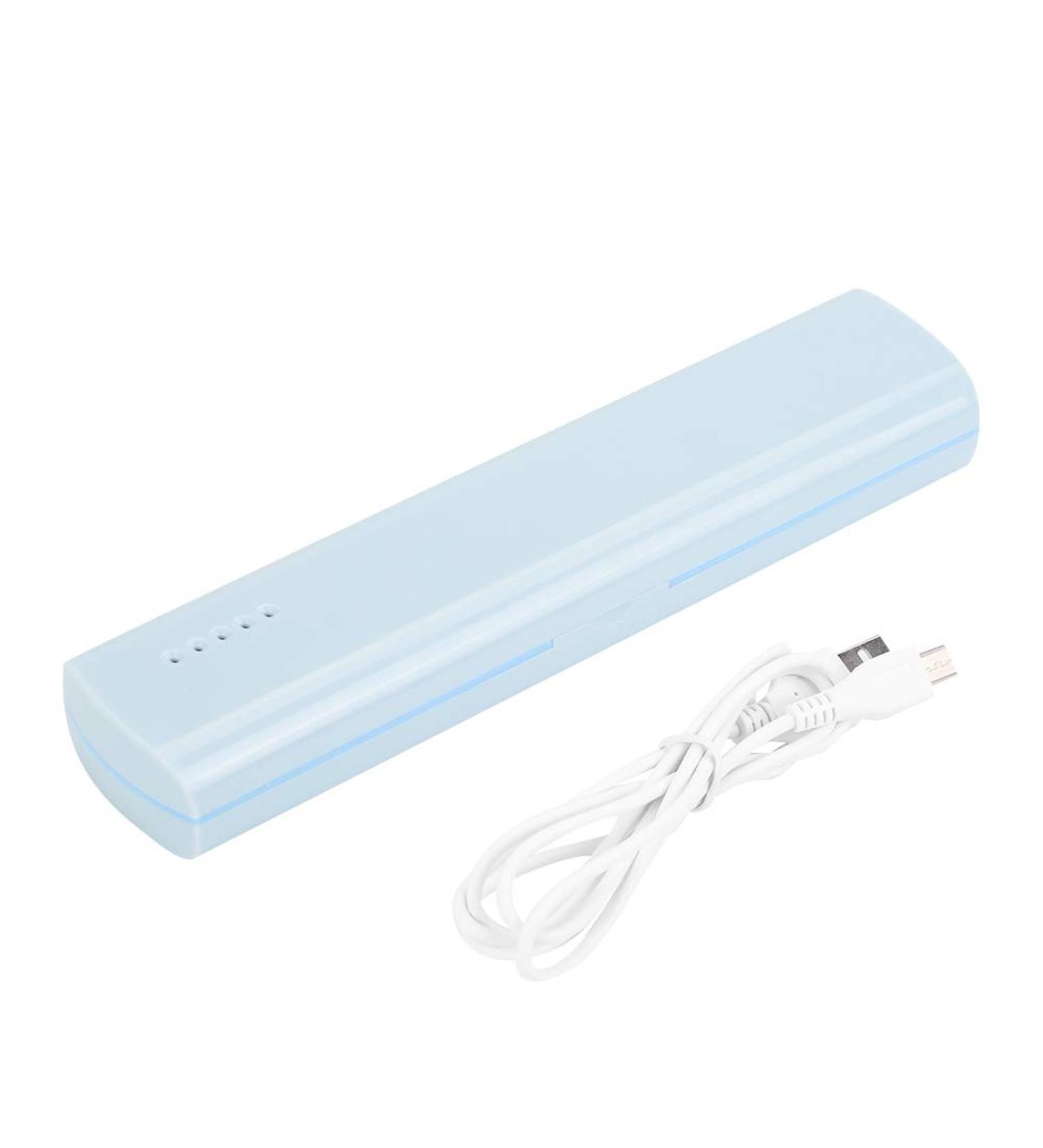 Portable Toothbrush Sterilizer & Organizer | USB Disinfectant for Travel & Work - Buy Online on GoSupps.com