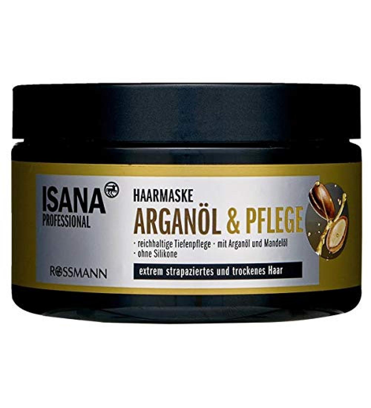 ISANA Professional Hair Mask Argan Oil & Care - extremely damaged and dry hair - 250 mL