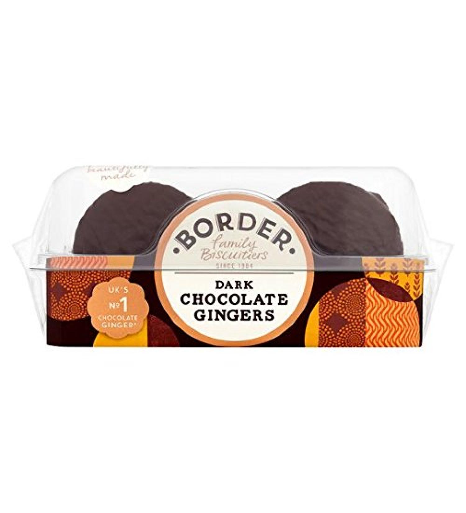 Border Border Dark Chocolate Ginger 175g