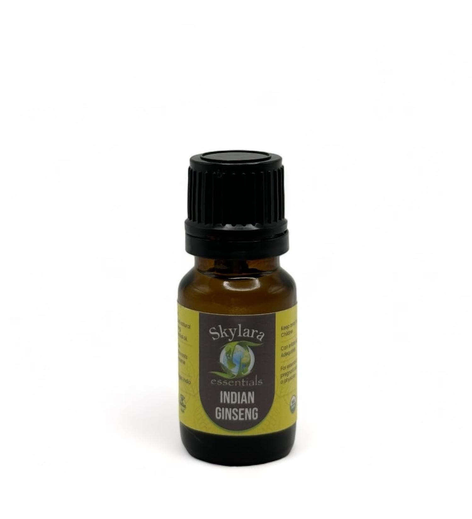 Pure Ginseng Herb Essential Oil - 100% Natural and Therapeutic Grade 10ml