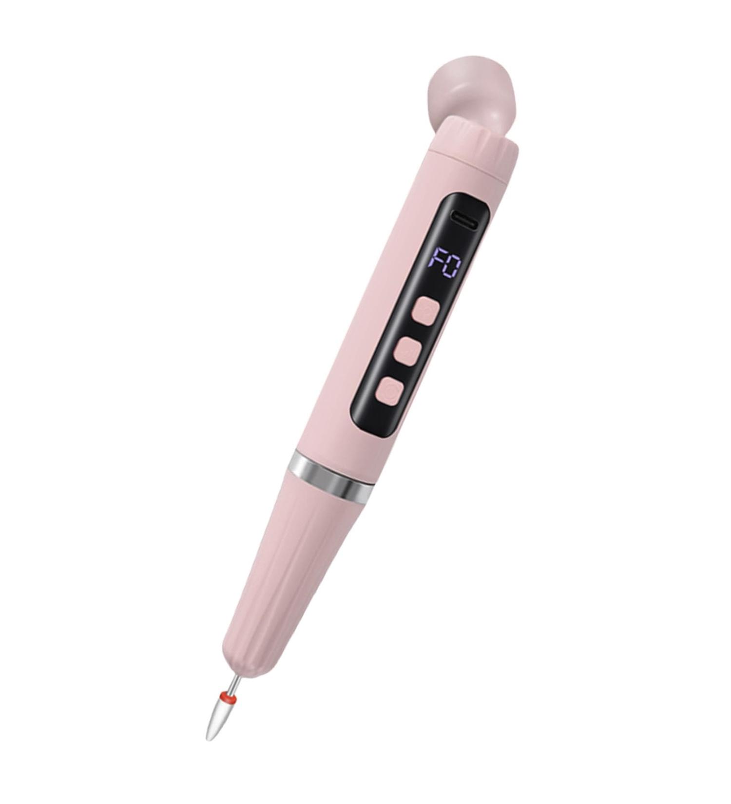 Electric Nail Drill UV Nail Lamp 2 in 1 - Nail File with Small UV Light Portable Electric Manicure Pedicure Kit for Acrylic Gel Nails Polishing Curing - Buy Online on GoSupps.com