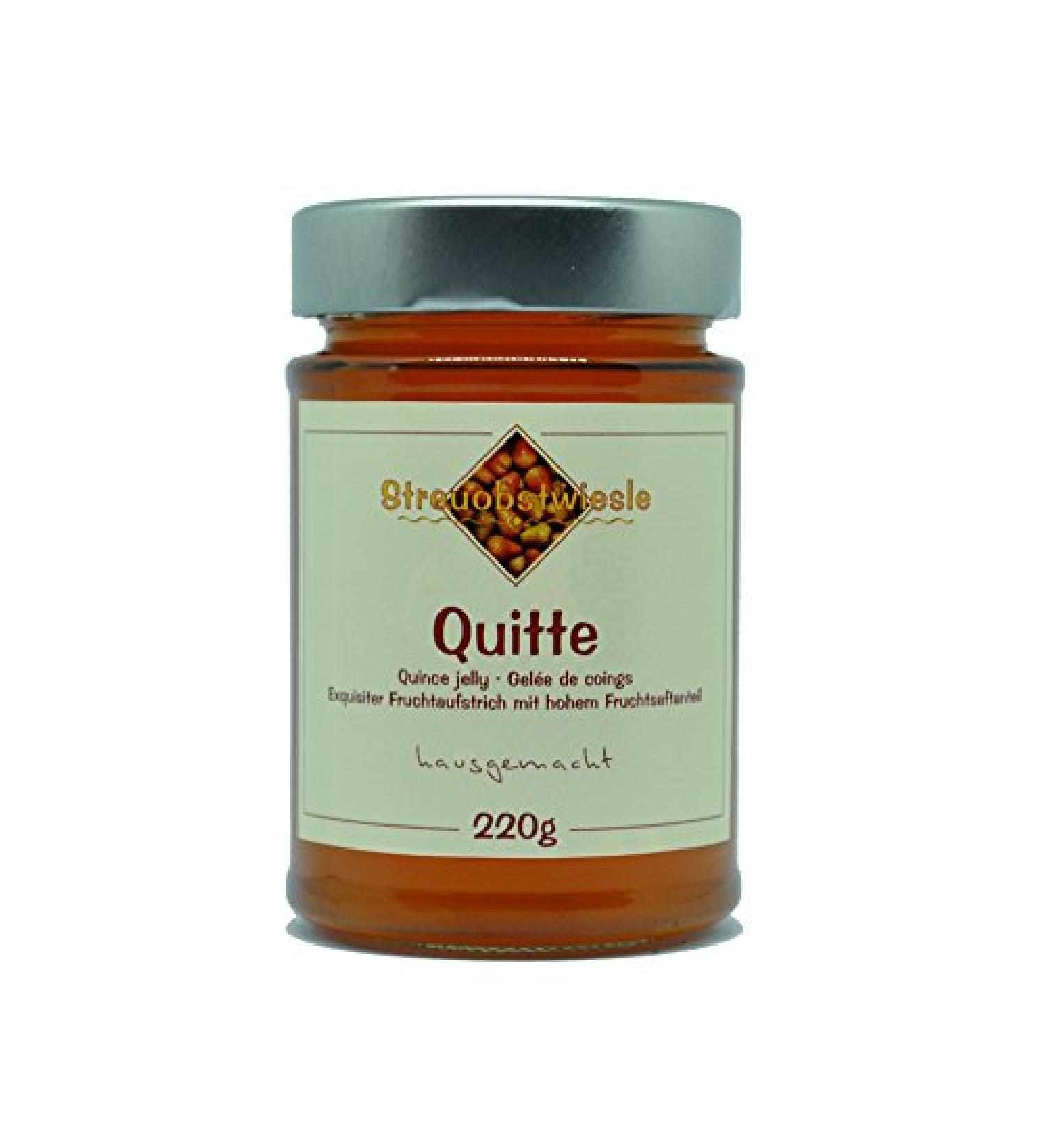 Streuobstwiesle Quince Jelly - 220g Fruit Spread with High Fruit Juice Content | International Shipping - Buy Online on GoSupps.com
