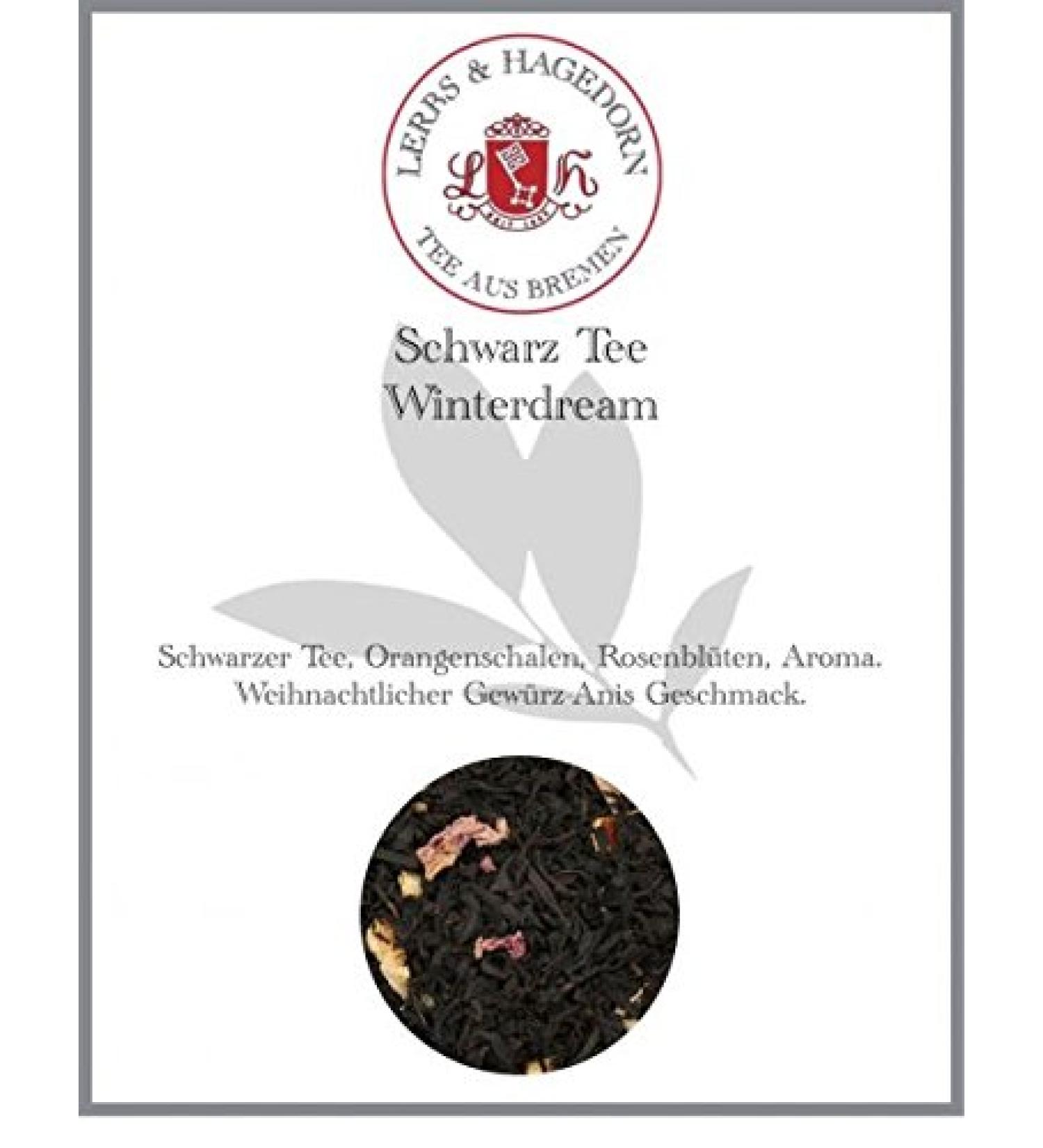  Lerbs & Hagedorn Winterdream Black Tea 1kg - Buy Online on GoSupps.com