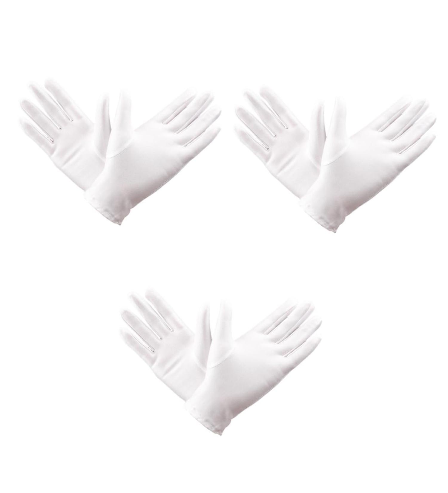 Ipetboom 9 Pairs Sunscreen Stretchable Lining Glove Formal Wear for Cleaning Cotton Glove White Butterflies for Crafts Industrial White Work Moisturizing - Buy Online on GoSupps.com