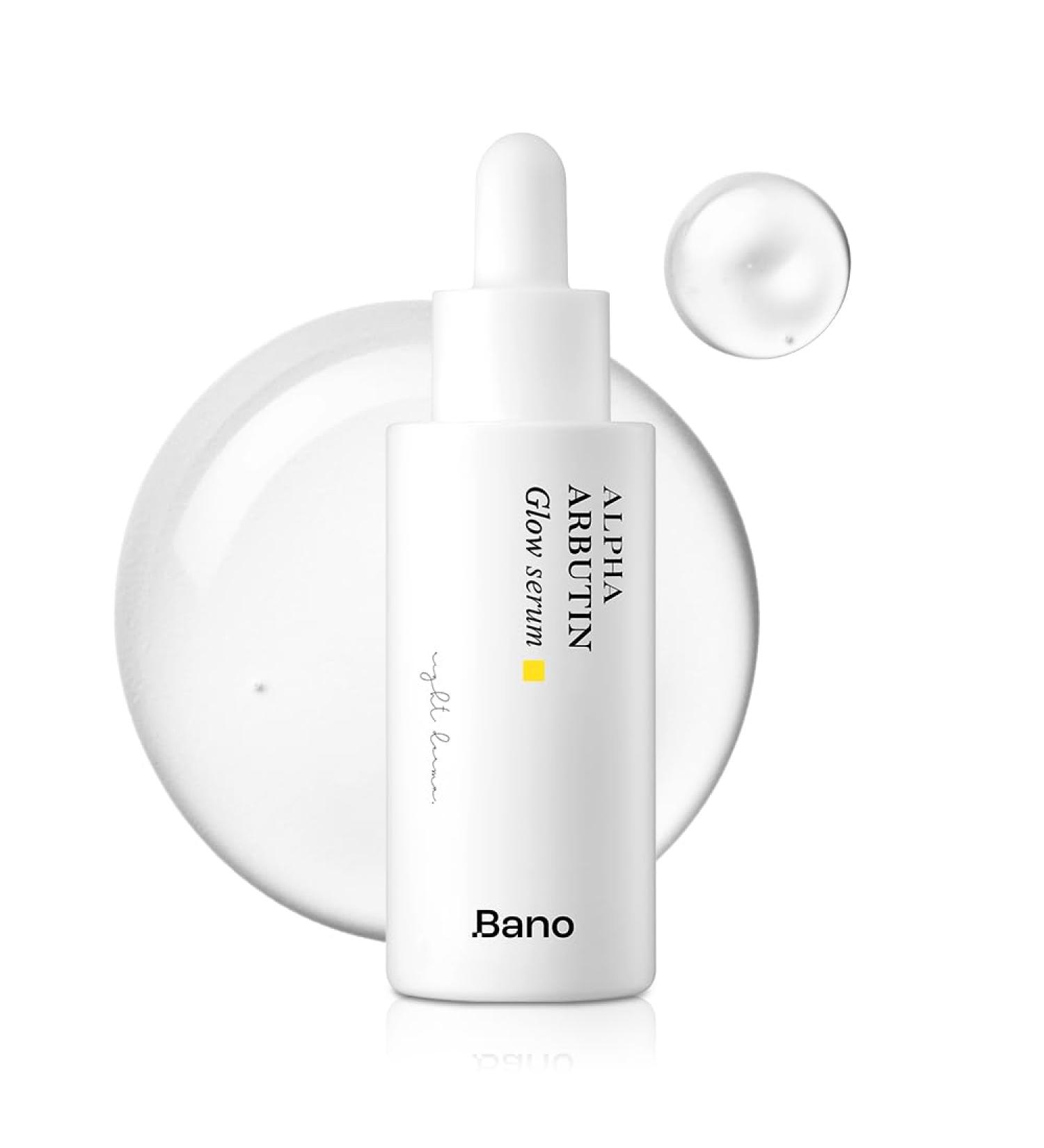 Bano Alpha Arbutin Glow Serum 2% Alpha Arbutin + Niacinamide for Skin Vitality & Glow Uneven Tone | Hydrating Hyaluronic Acid | Korean Skincare for Sensitive Skin | Fragrance-Free | 1.01 fl oz - Buy Online on GoSupps.com
