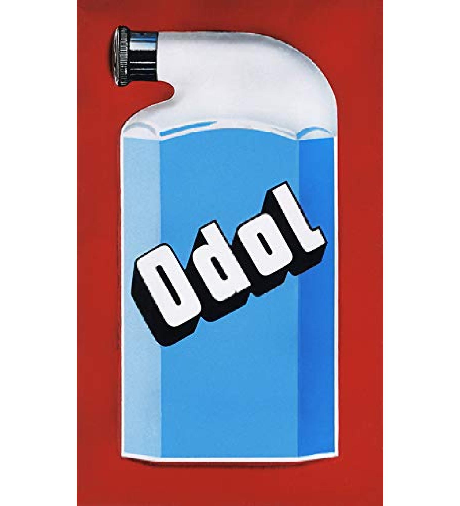 Odol mouthwash bottle oral hygiene Lingner Werke advertising A1 21