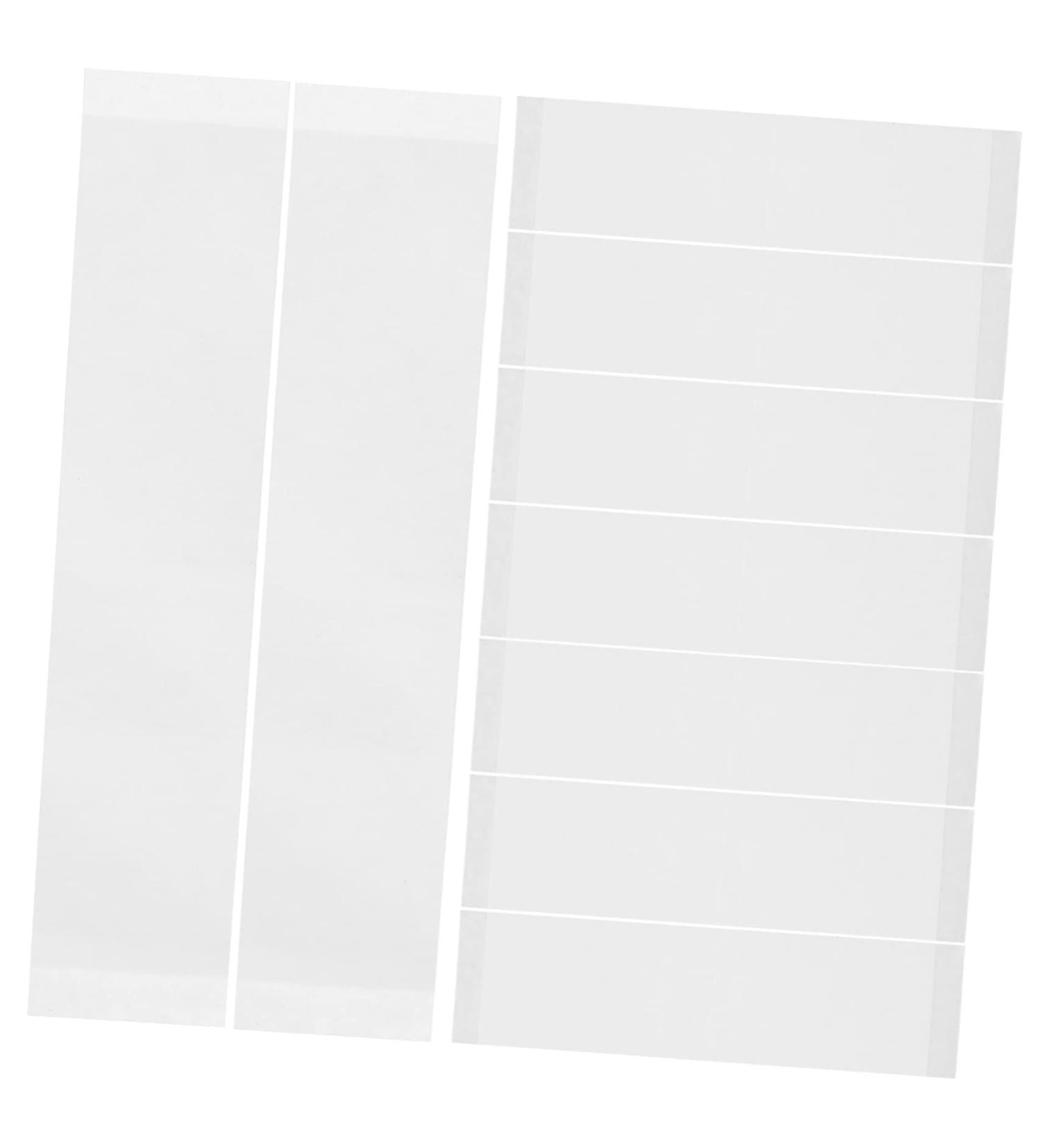 CLISPEED 60 Sheets Anti-Light Stickers Adhesive Dress Clothing Tape Bra Tape Double Sided Body Tape Clear Mounting Tape Skin Tapes Skirt Low Cut White Double Sided Tape Miss White 8.5x1.2cm - Buy Online on GoSupps.com