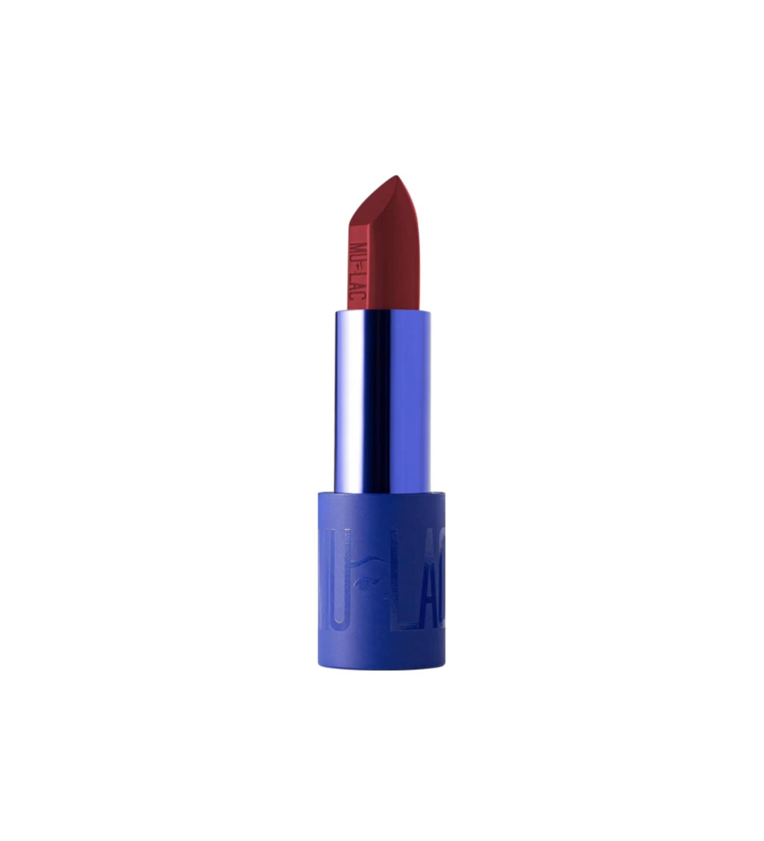  Mulac Mulac Cosmetics CREAMLUST LUXLUSH 10 Lipstick Intense Neutral Burgundy Creamlastic Vegan - Buy Online on GoSupps.com