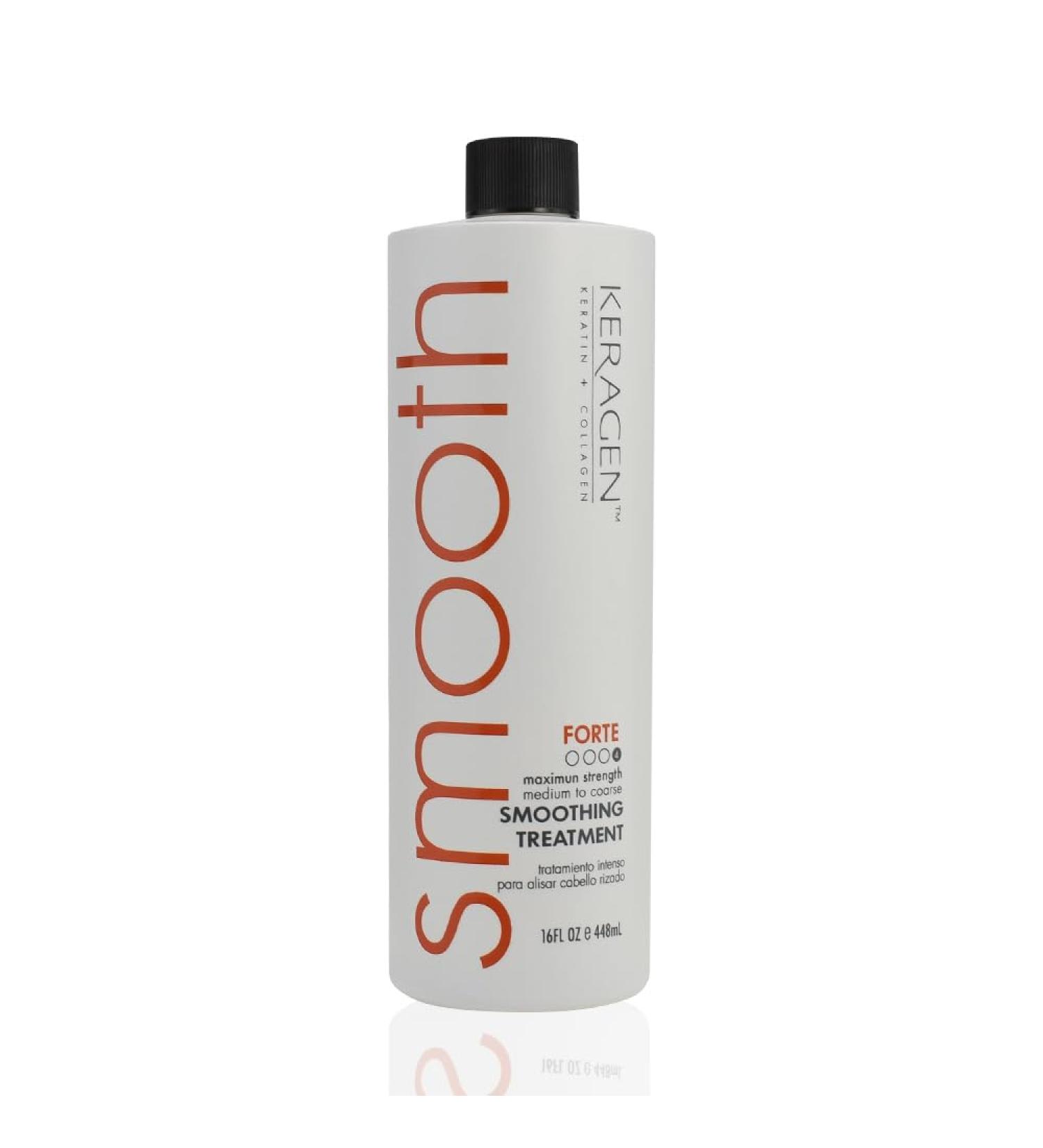 KERAGEN Brazilian Smoothing Keratin Treatment - Sulfate Free Blowout System for Dry & Damaged Medium to Coarse Hair | Eliminate Curls & Frizz (16 Oz) - International Shipping Available - Buy Online on GoSupps.com