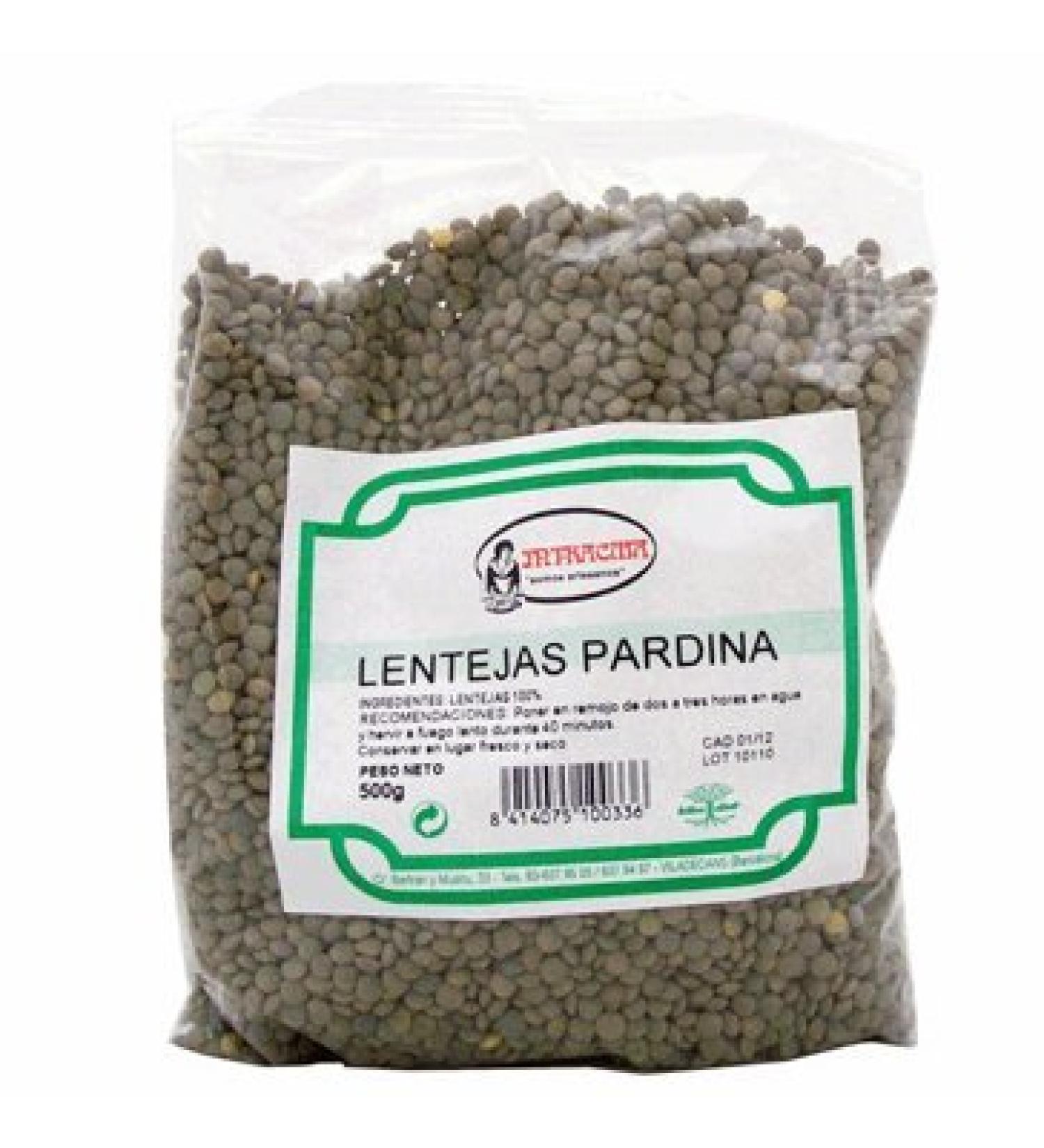 LENTILS PARDINA 500 GR