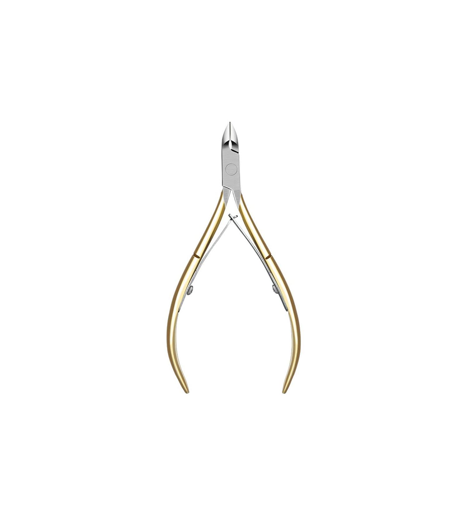 SVAASA Nail Clippers 6mm Blade Fingernail Toenail Cuticle Nipper Trimming Stainless Steel Nail Clipper Cutter Cuticle Scissors Plier Manicure Tools (Color : Gold) - Buy Online on GoSupps.com