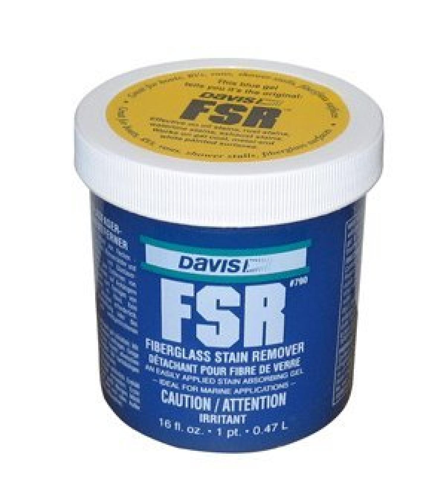 Davis FSR Fiberglass Stain Remover - 16oz