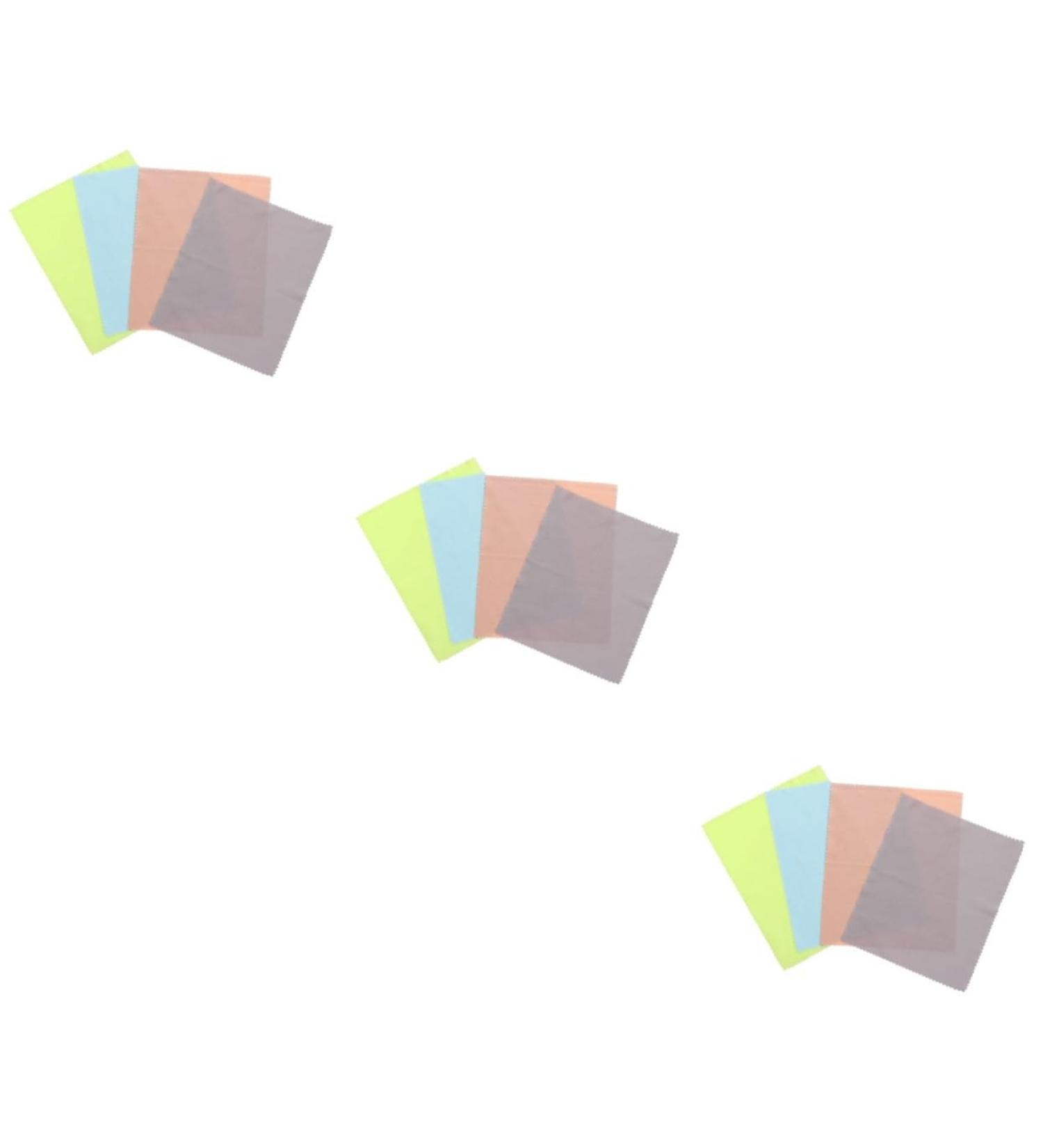 Buy PartyKindom 12 Pcs Microfiber Eyeglass Cleaning Cloth - Lint-Free Glasses Accessories for Optimal Lens Care - Buy Online on GoSupps.com