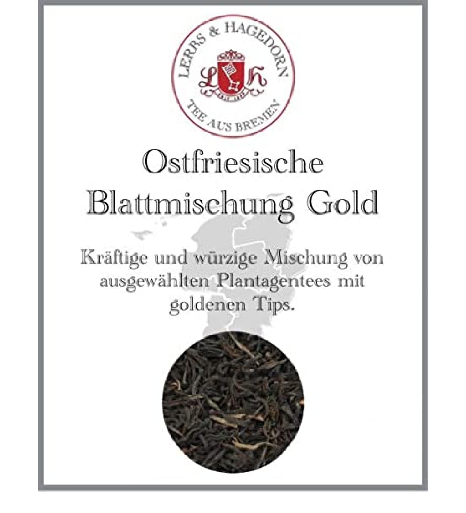  Lerbs & Hagedorn East African Leaf Mix - Gold - 250g - Buy Online on GoSupps.com