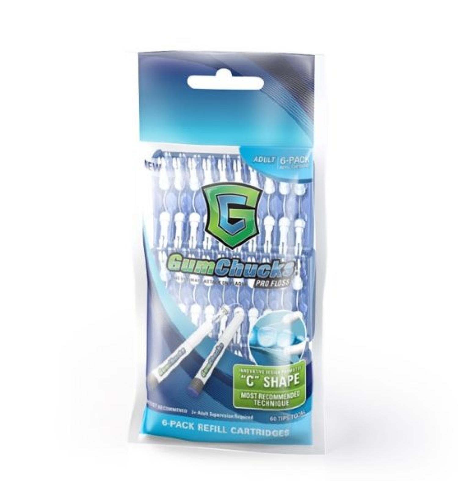 Adult Pro Floss Refill Cartridges (Pack of 6) Adult Cartridge