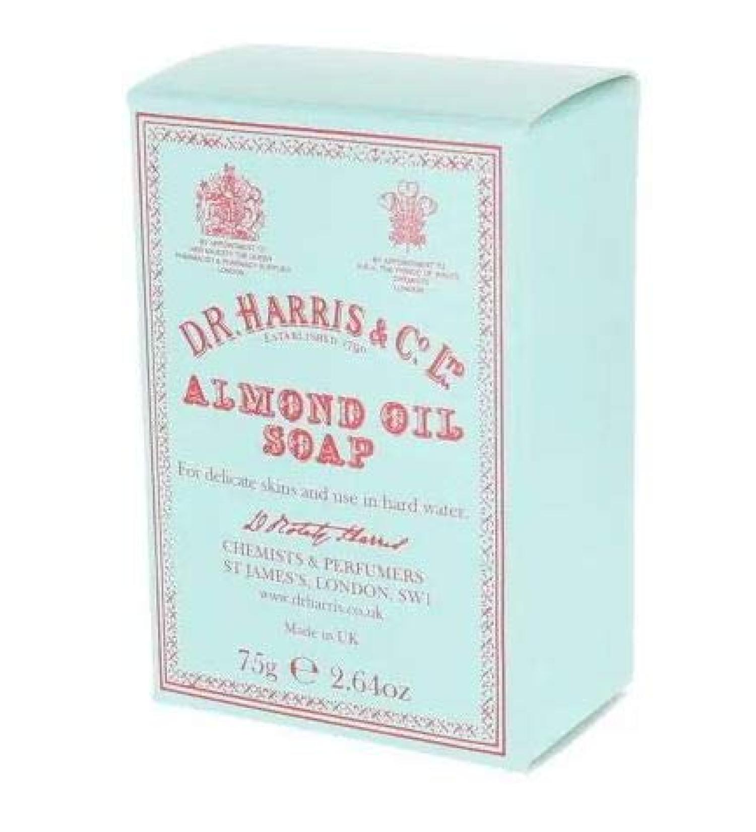 D.R. Harris & Co Almond Oil Hand Soap Single 75g
