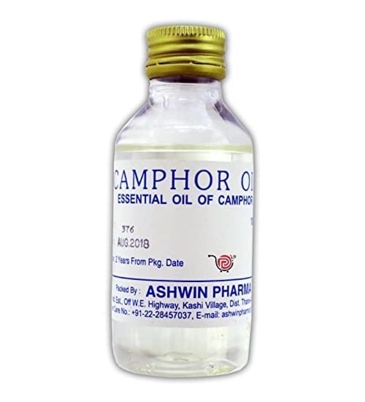 Pack Of 2 - Ashwin Camphor Essentail Oil - 100 Ml