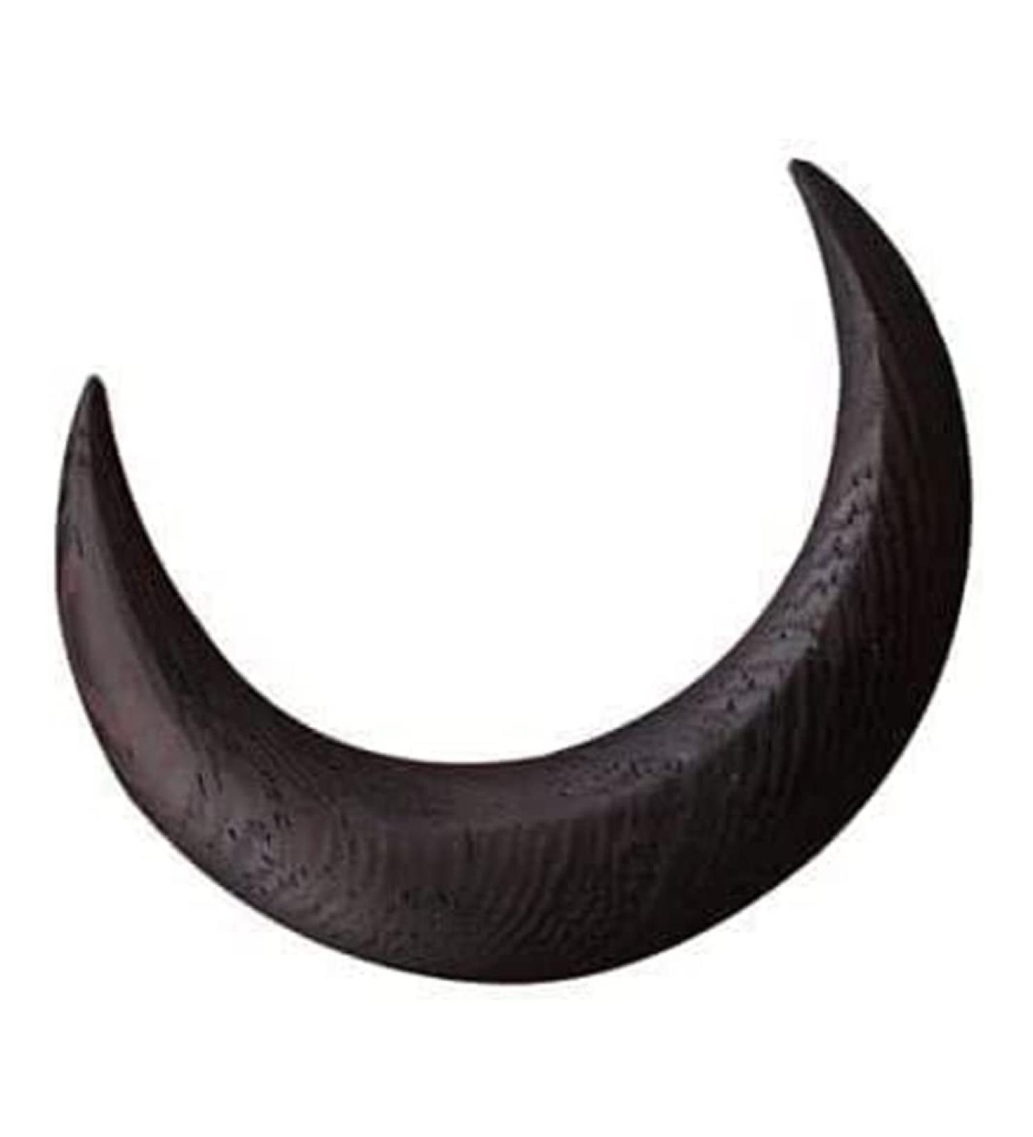moon hairpin Halloween Moon Fork Wooden Hairpin Barrettes Hair Comb Hair Styling Tool Accessories Black - Buy Online on GoSupps.com