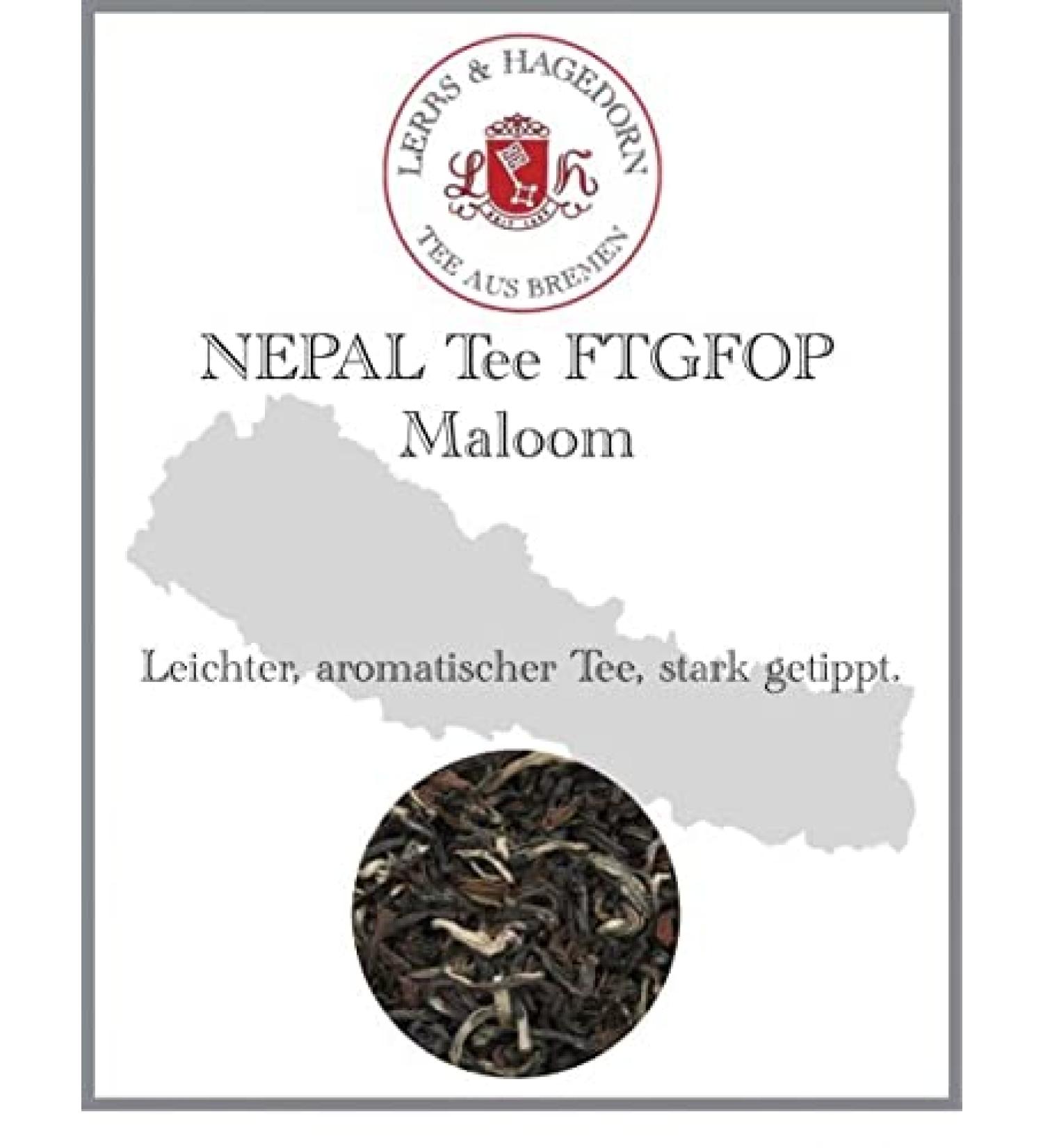  Lerbs & Hagedorn NEPAL FTGFOP Maloom 250 g - Buy Online on GoSupps.com