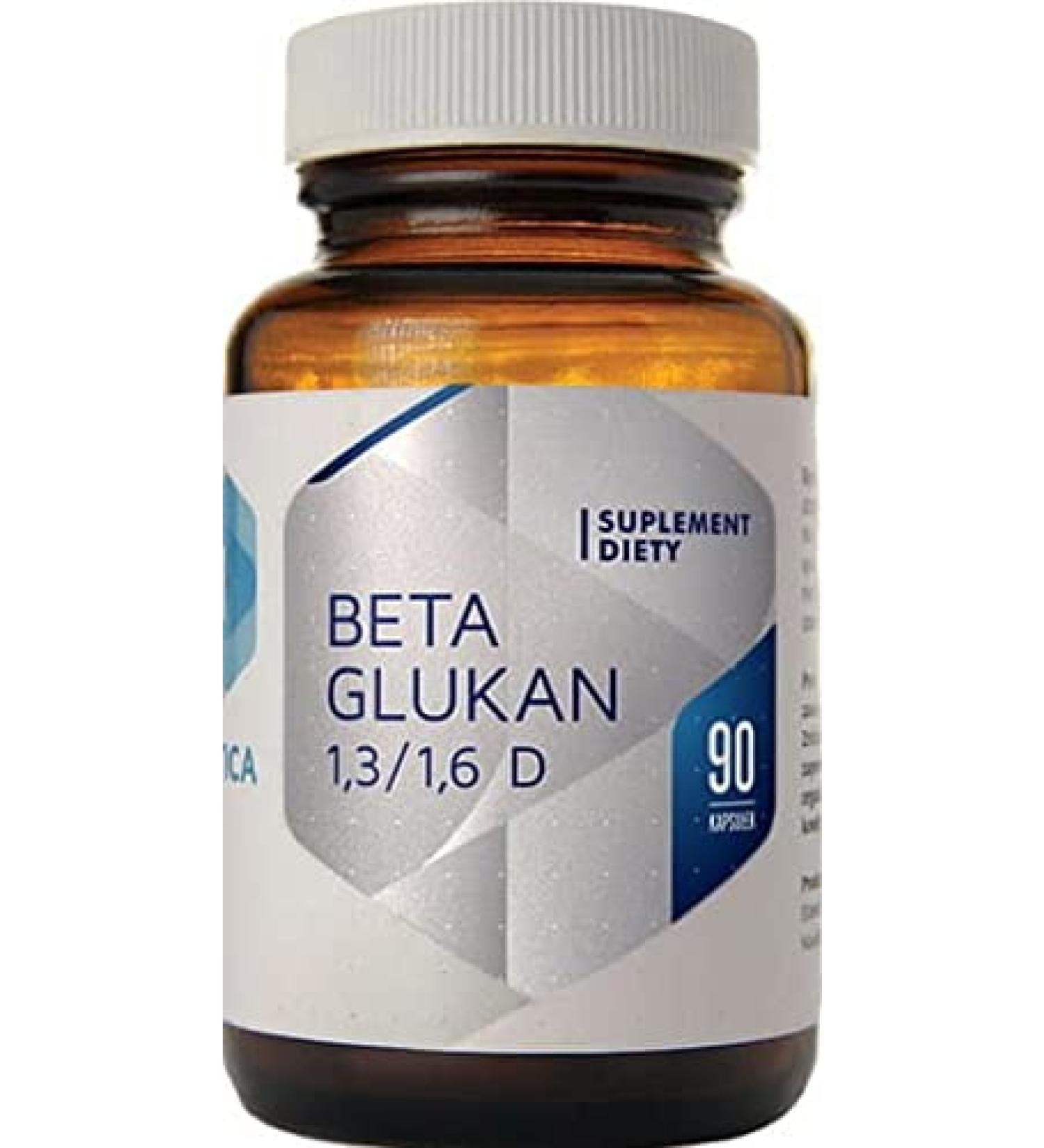 Hepatica Brewer's Yeast Extract Beta Glucan 1 3/1 6 D 195 mg 90 Capsules Hepatica