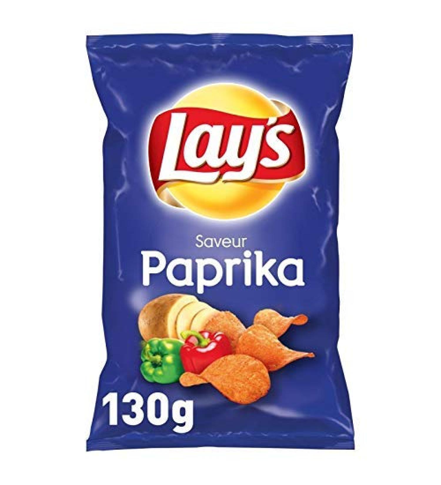 Lay's Paprika Chips Le 130G – Pack of 2