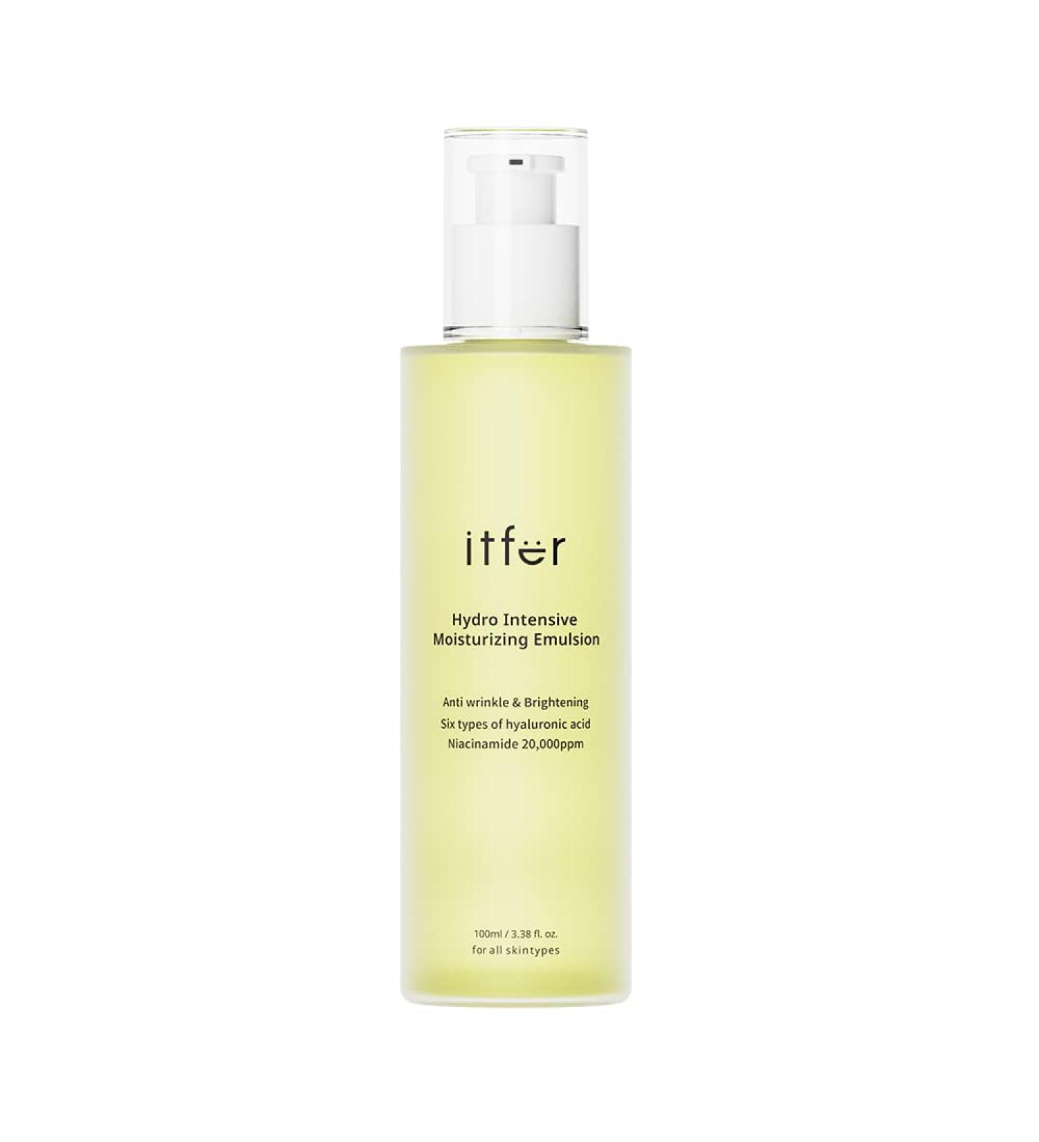 Hydro Intensive Moisturizing Emulsion - 3.3 fl oz | 5-Layer Hyaluronic Acid Edelweiss & Hibiscus | Antioxidant Skin Care Gentle Formula - Buy Online on GoSupps.com