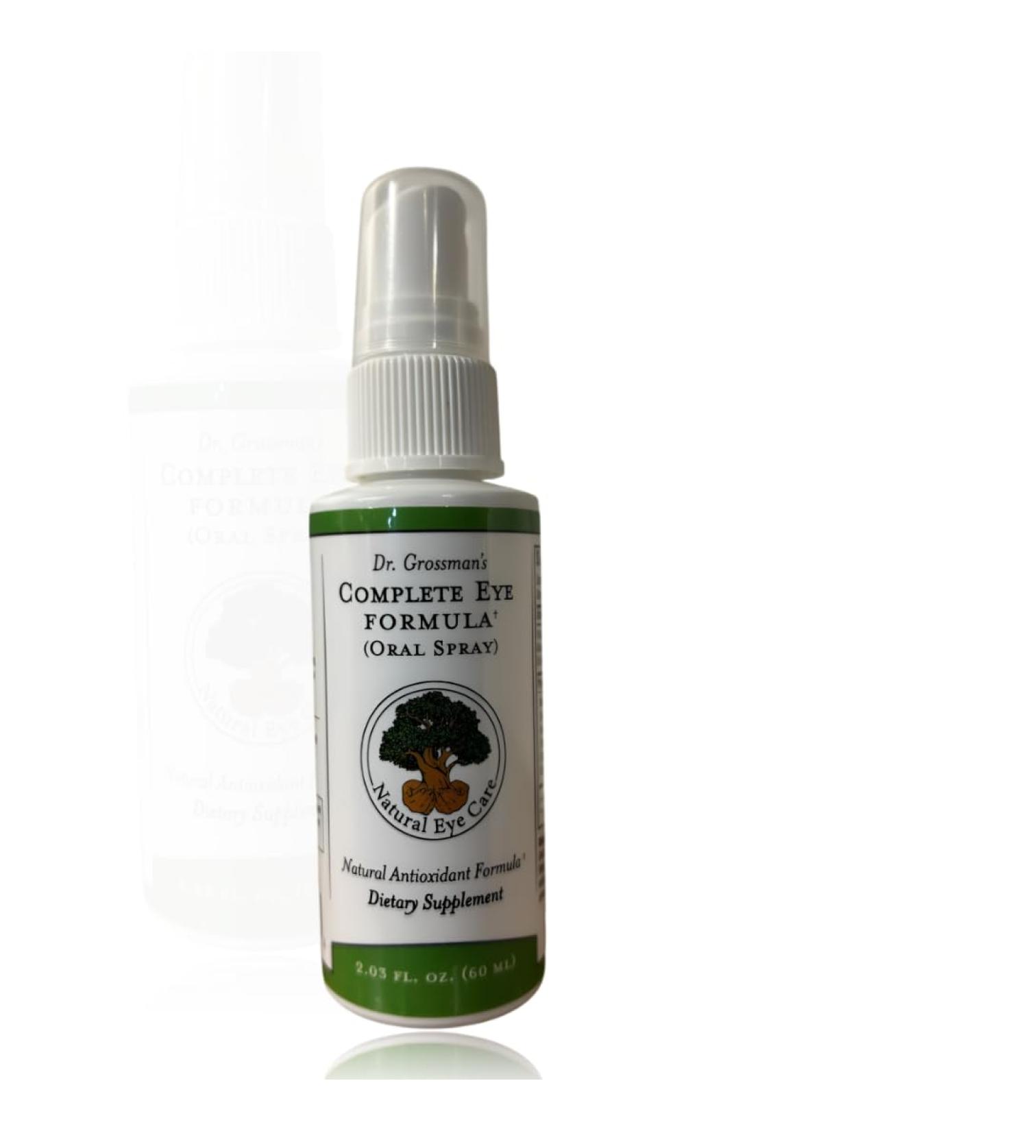Dr. Grossman's Complete Eye Formula 2oz (Oral Spray) - Buy Online on GoSupps.com
