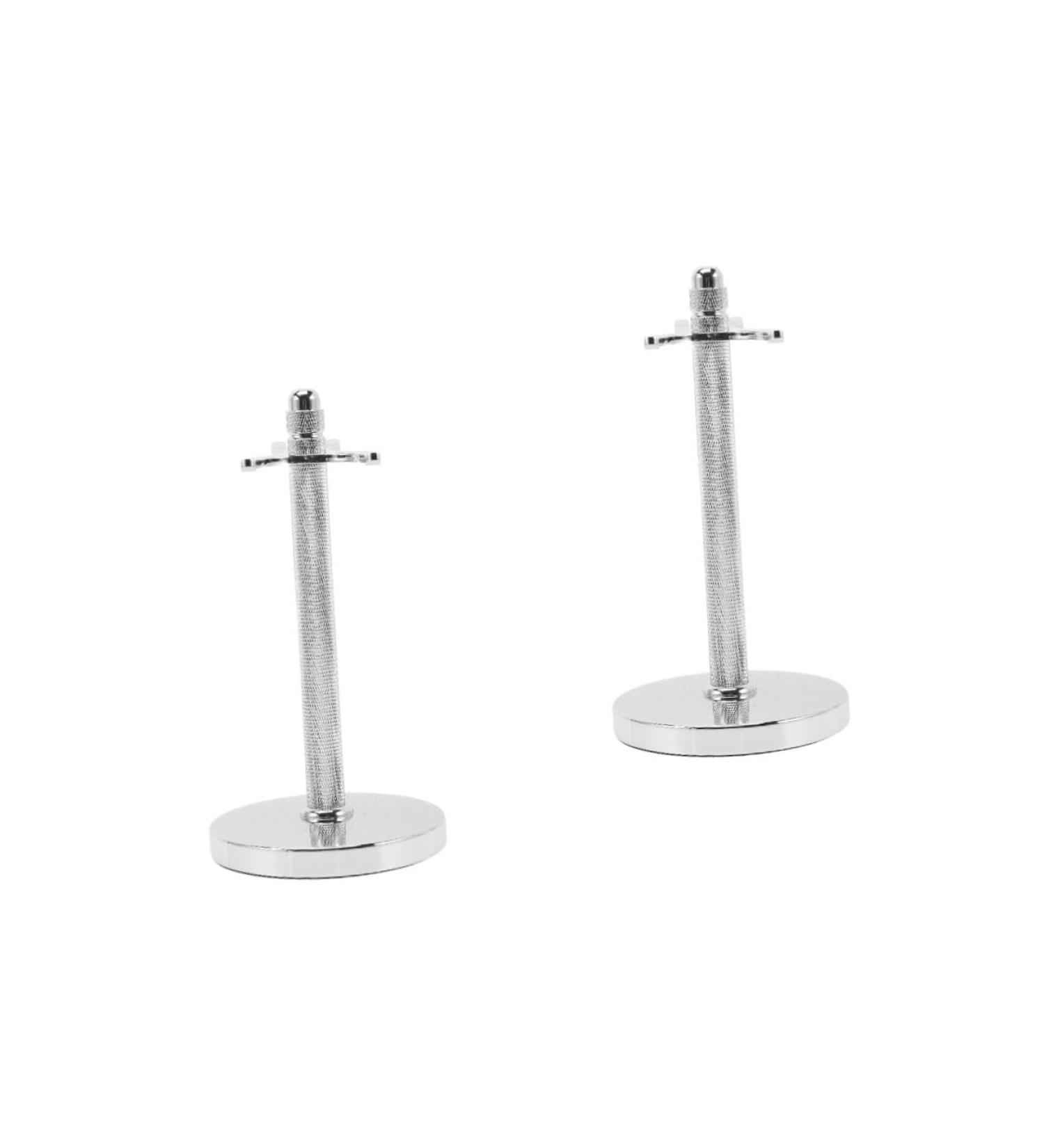 PopetPop 2-in-1 Razor & Travel Makeup Brush Holder - Ideal Gift for Men | Metal Shaving Brush Stand & Accessories - Buy Online on GoSupps.com