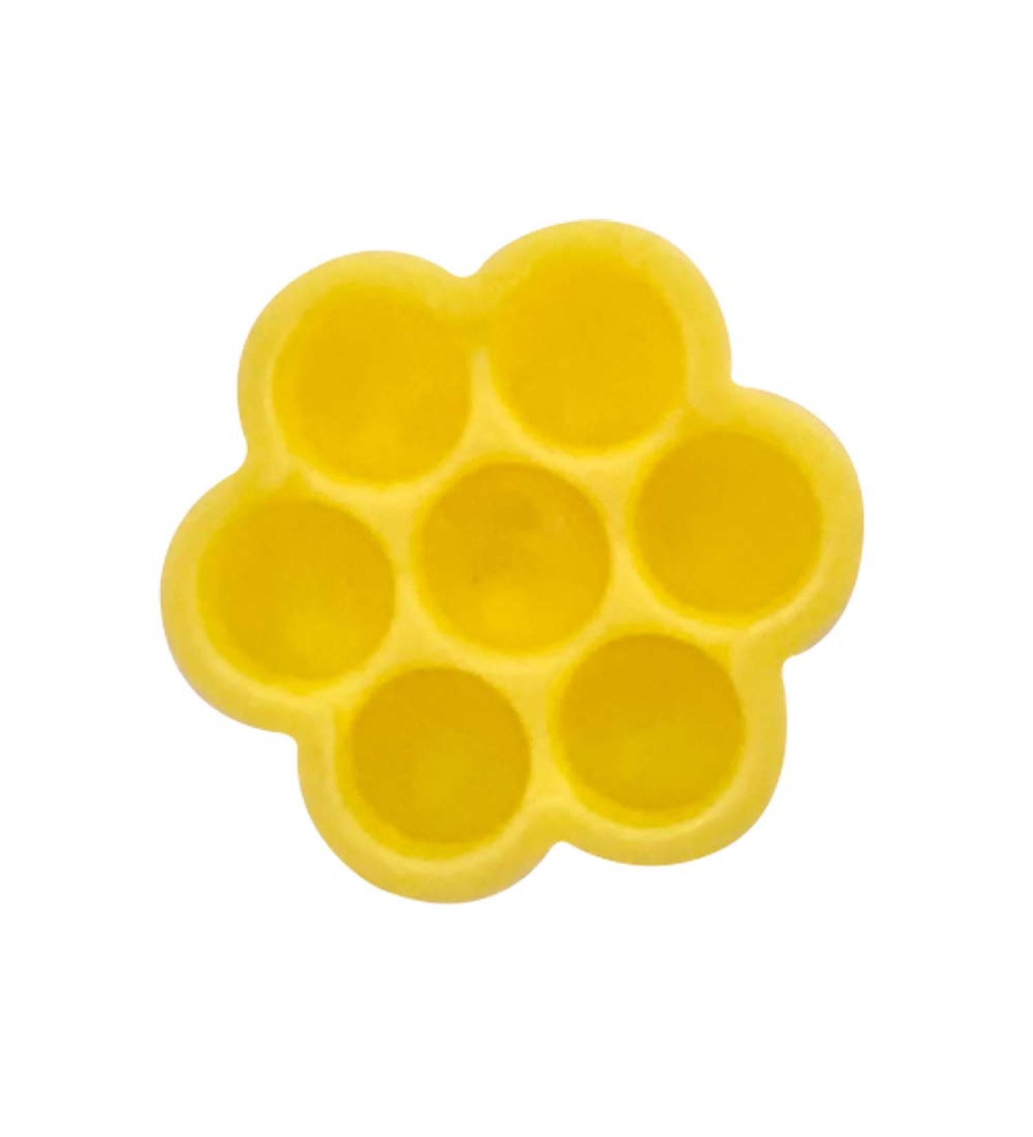 JOVISA Eyelash Extension Glue Holder Honeycomb Cup 100pcs - Yellow - Buy Online on GoSupps.com