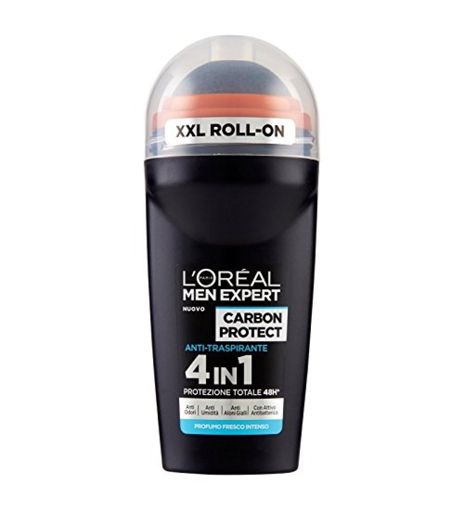 L'OR AL L'Or al Paris Men Expert Carbon Protect 4 en 1 XXL Roll-On 50 ml