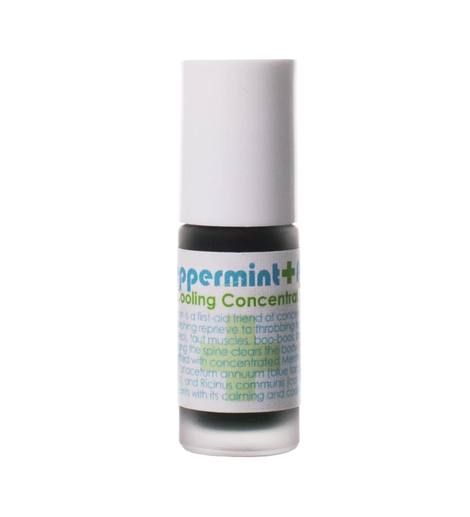 LIVING LIBATIONS - Organic Peppermint Pal Roll-On Essential Oil Blend | Natural Wildcrafted Vegan Clean Beauty