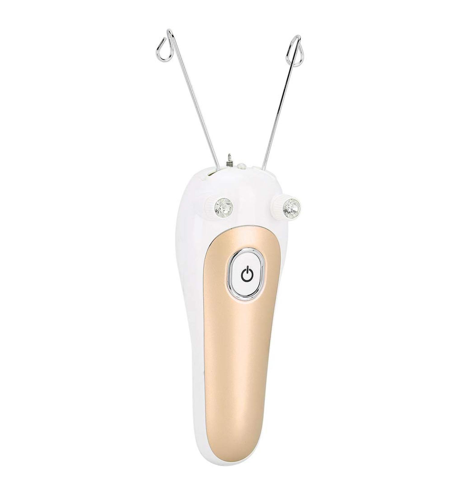 Sonew Thread Epilator for Women - Rechargeable Face Hair Remover | Gold Electrical Threading Epilier for Fine Vellus Hair Removal - Buy Online on GoSupps.com