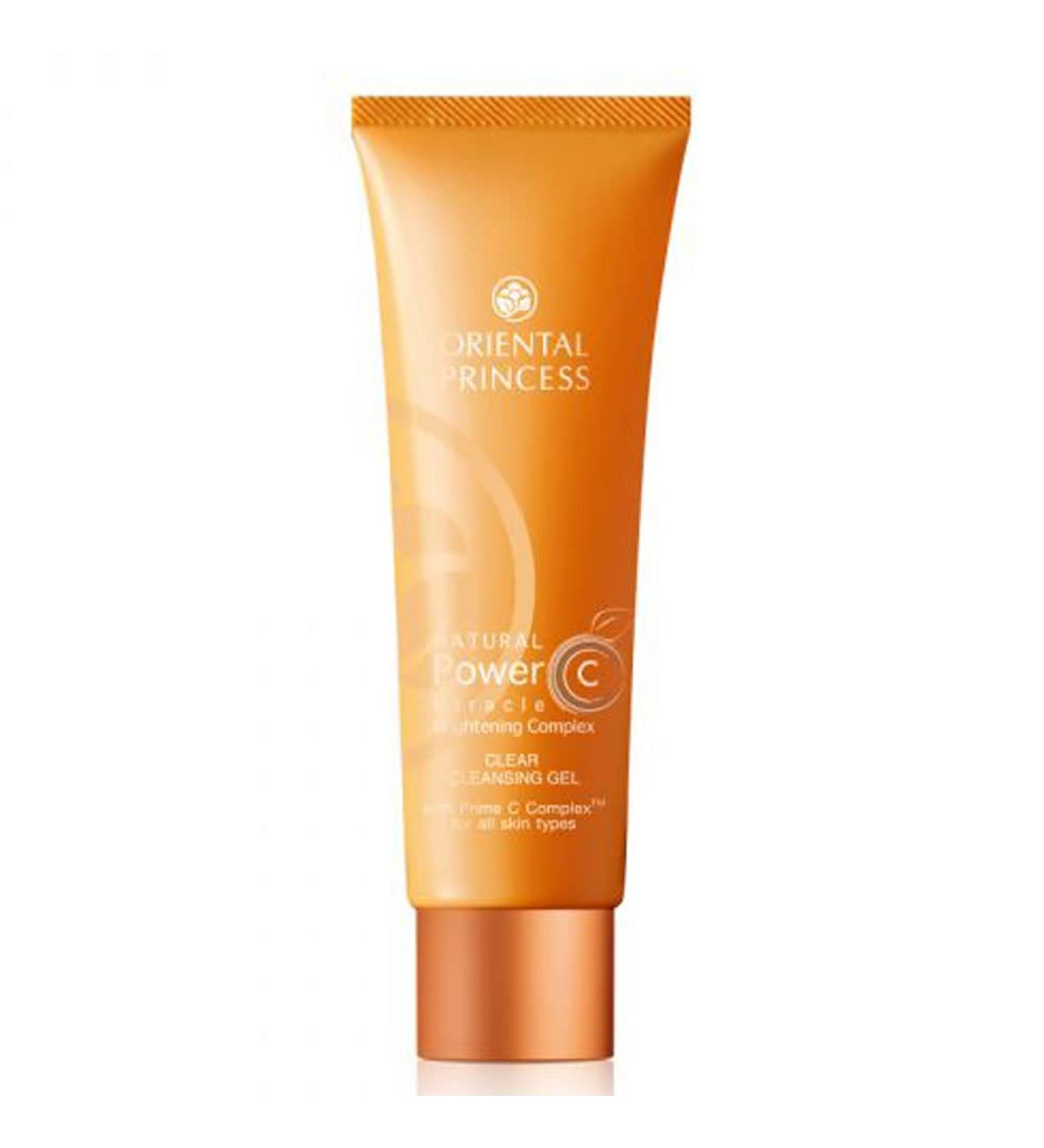 Oriental Princess Natural Power C Miracle Brightening Complex Clear Cleansing Gel 100 Gram.