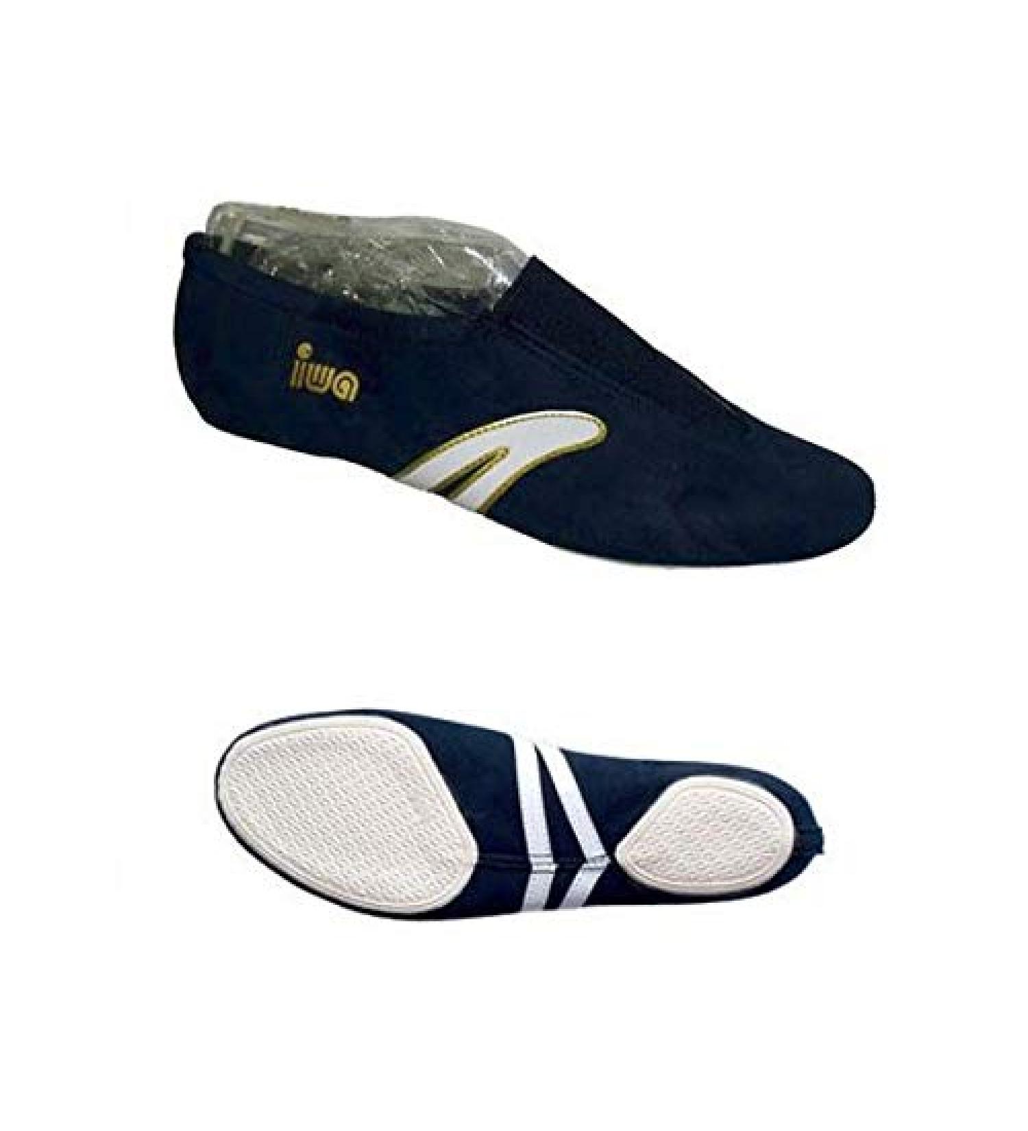 IWA-499 Gymnastics slippers/artistic gymnastic shoes Navy 38 EU Dark blue White