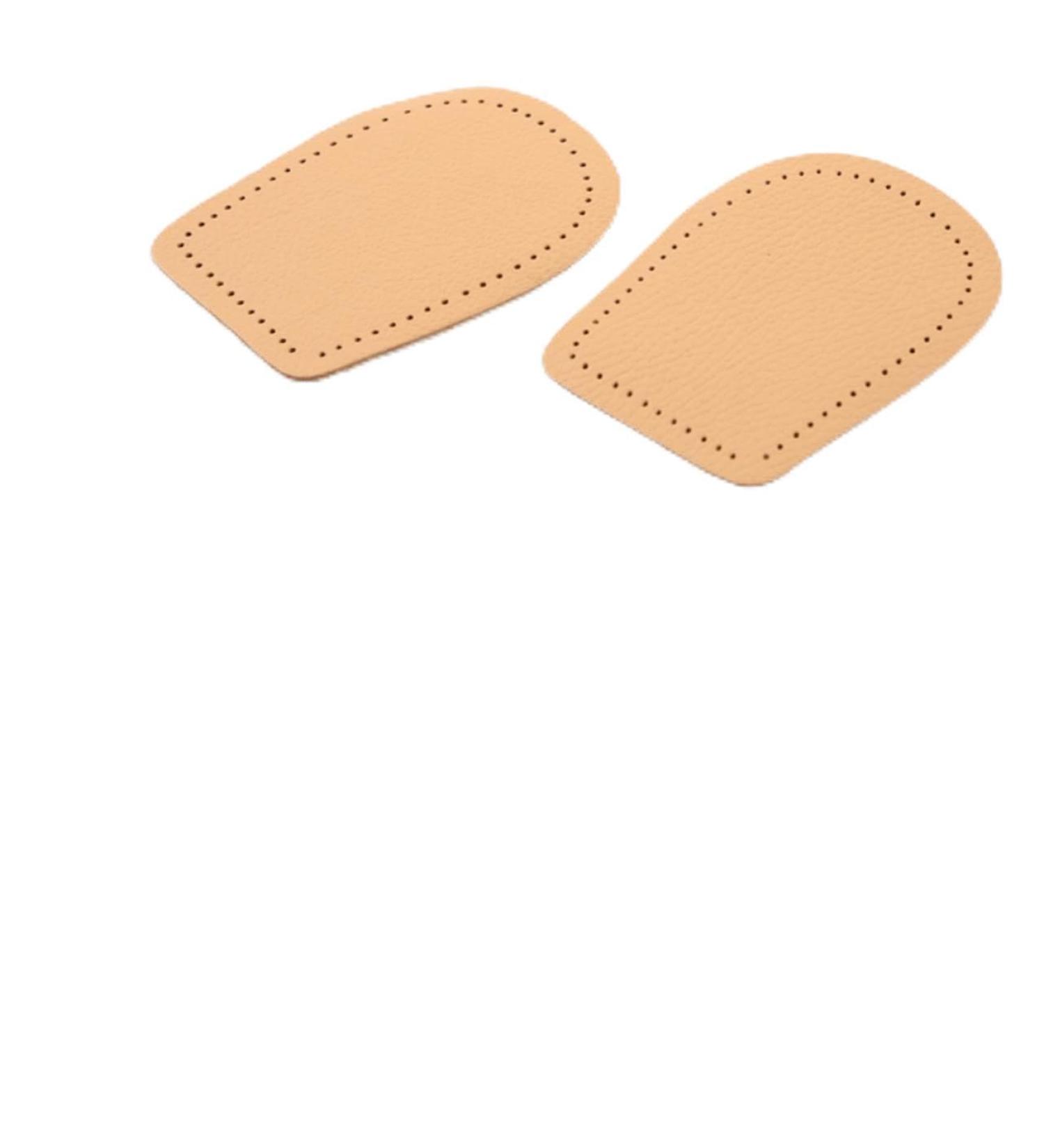 Minkissy Ball of Foot Cushions for Heels - Thickened Leather & Latex Forefoot Pads for Women - Yellow Half Insoles - Buy Online on GoSupps.com