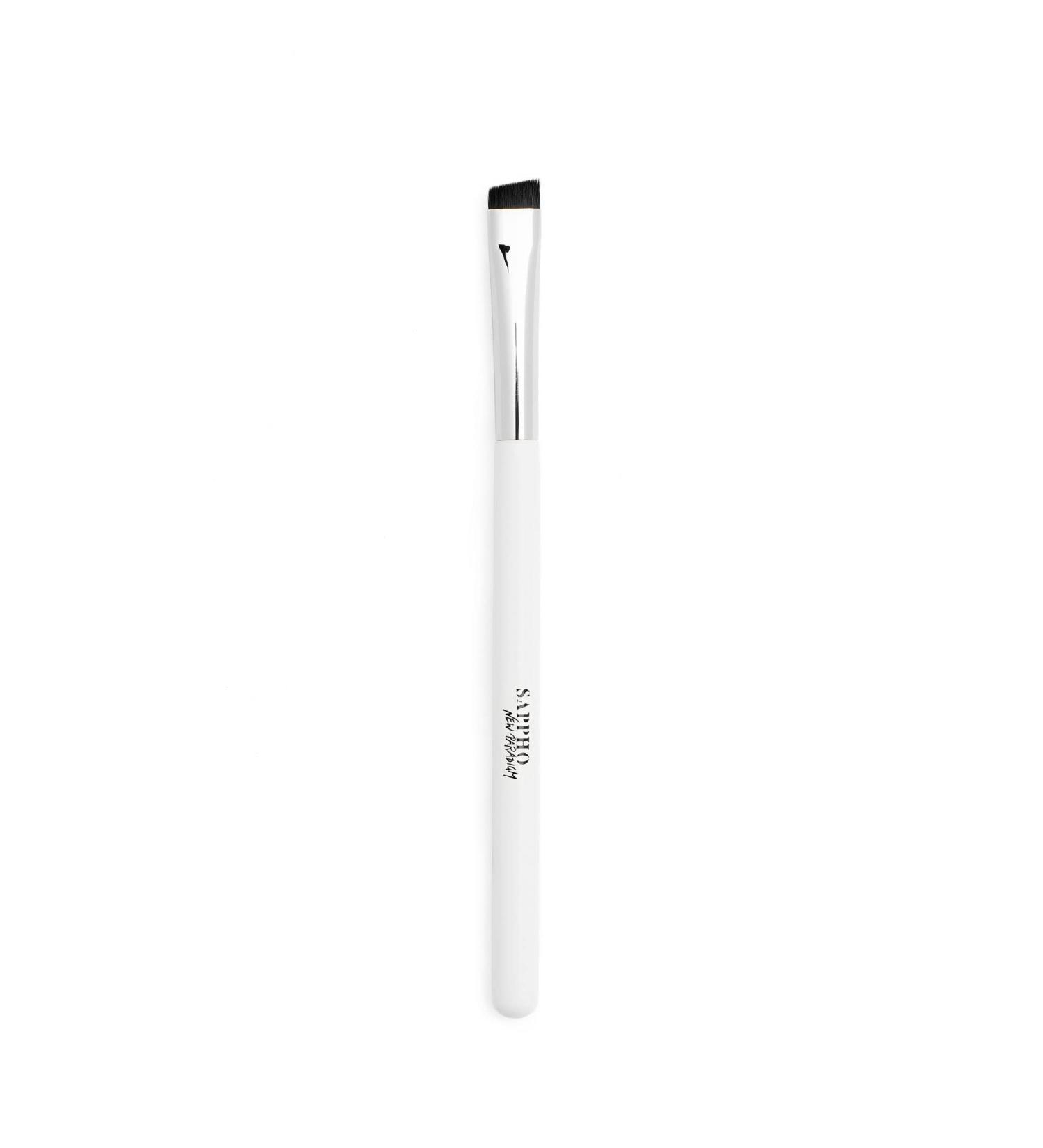 SAPPHO New Paradigm - Angle Brush For Sharp Sculpted Brows + Eyeliner | Clean Vegan Cruelty-Free Makeup