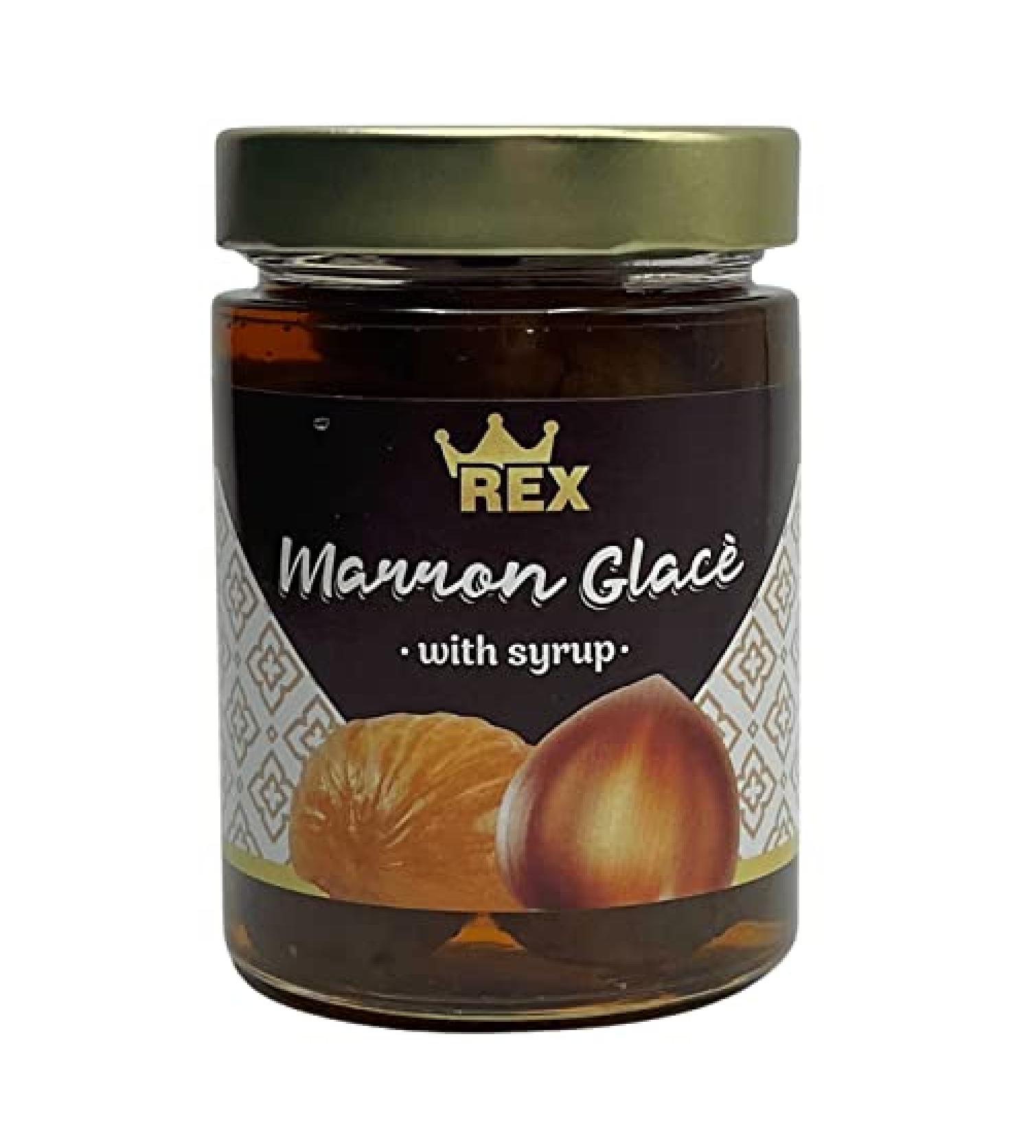 Rex Marron Glace with Syrup Candied Chestnuts 14.64 oz - Pack of 1 - Buy Online on GoSupps.com