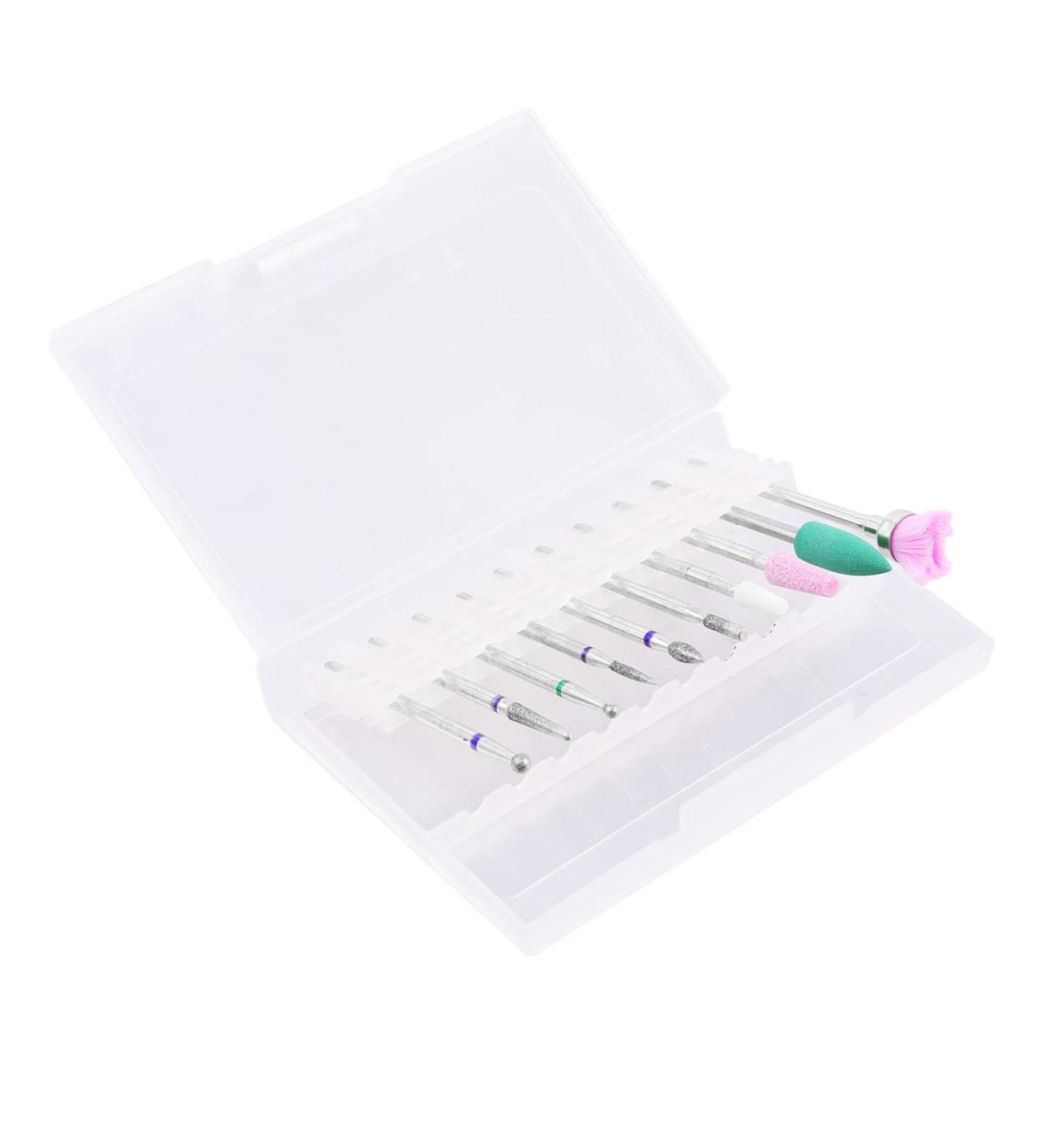 Ipetboom Manicure Tools Professional 1 Set Nail Polish Head Set Tungsten Steel Nail Manicure Alloy Tungsten Steel Professional Manicure Tools - Buy Online on GoSupps.com