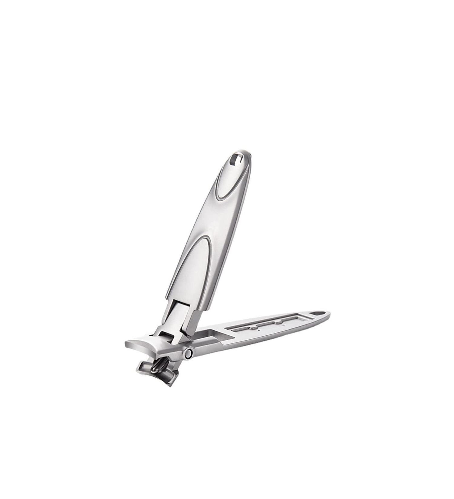 SVAASA Nail Clippers Ultra Thin Nail Clippers Black Silver Nail Cutters Trimmer Portable Manicure Scissor Nippers Pedicure Tool - Buy Online on GoSupps.com