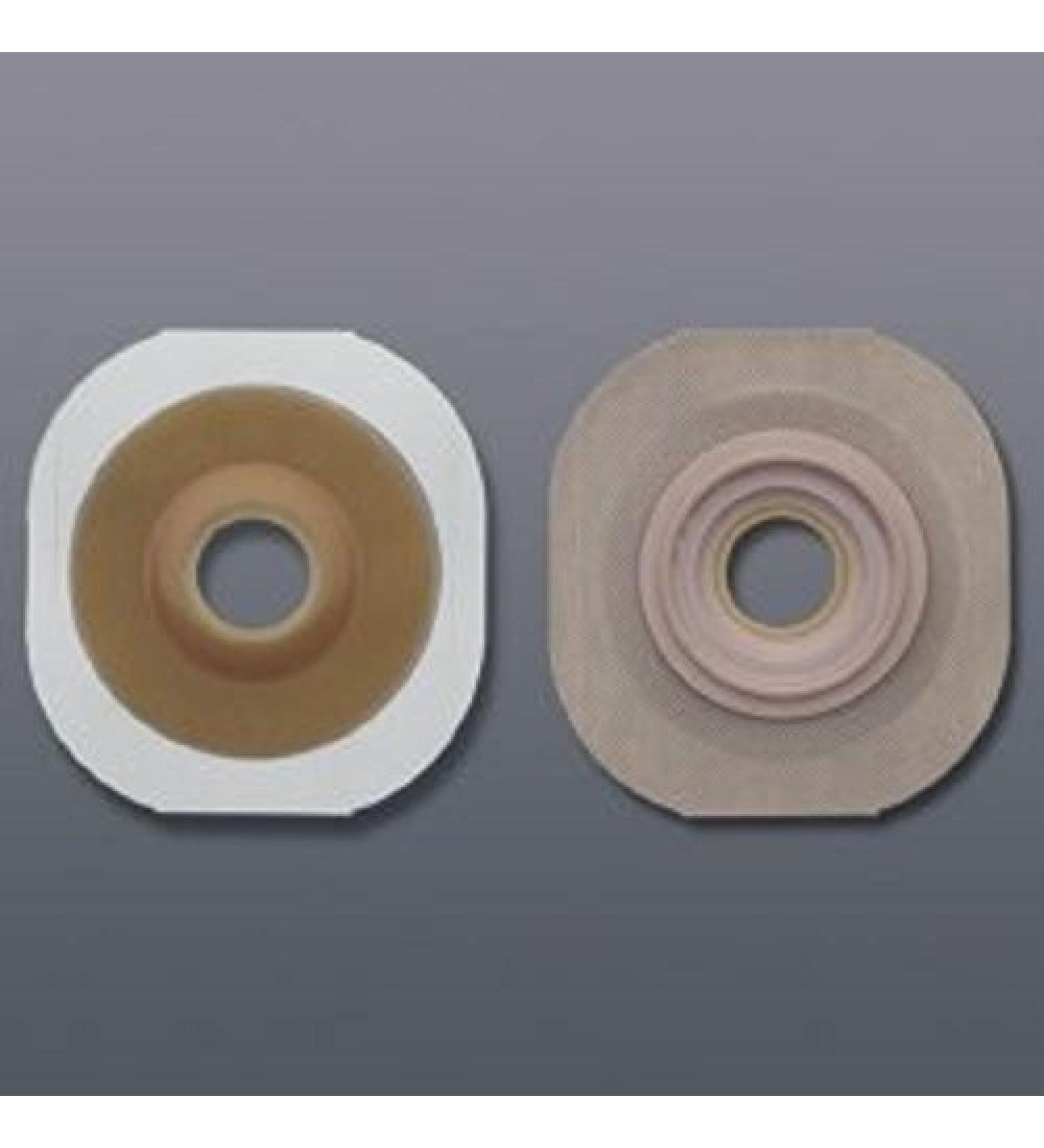 HOLLISTER Colostomy Barrier FlexTend Tape 2-1/4" Flange Red Code Hydrocolloid 1-1/4" Stoma (#14906 Sold Per Box)